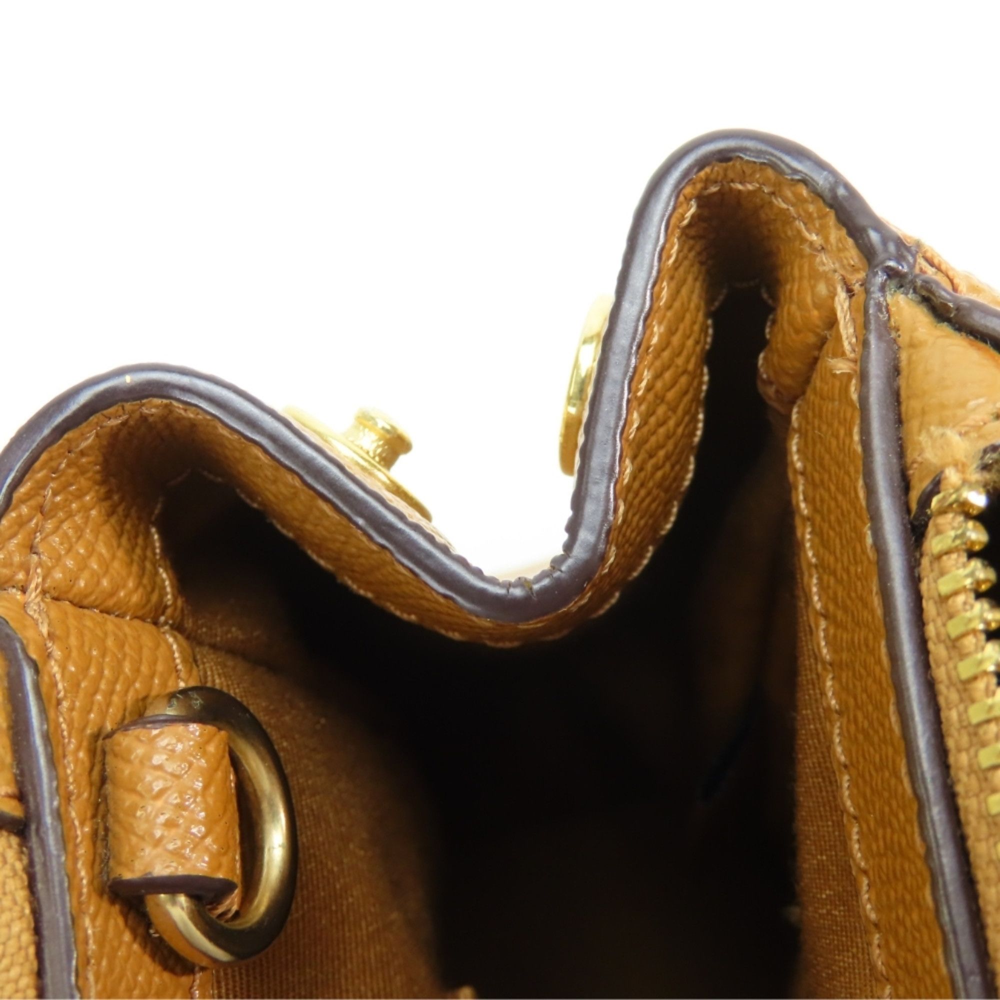 Coach Coach handbag 44952 Leather Camel Brown Shoulder Bag for Women COACH Size ONE SIZE - 24 Thumbnail