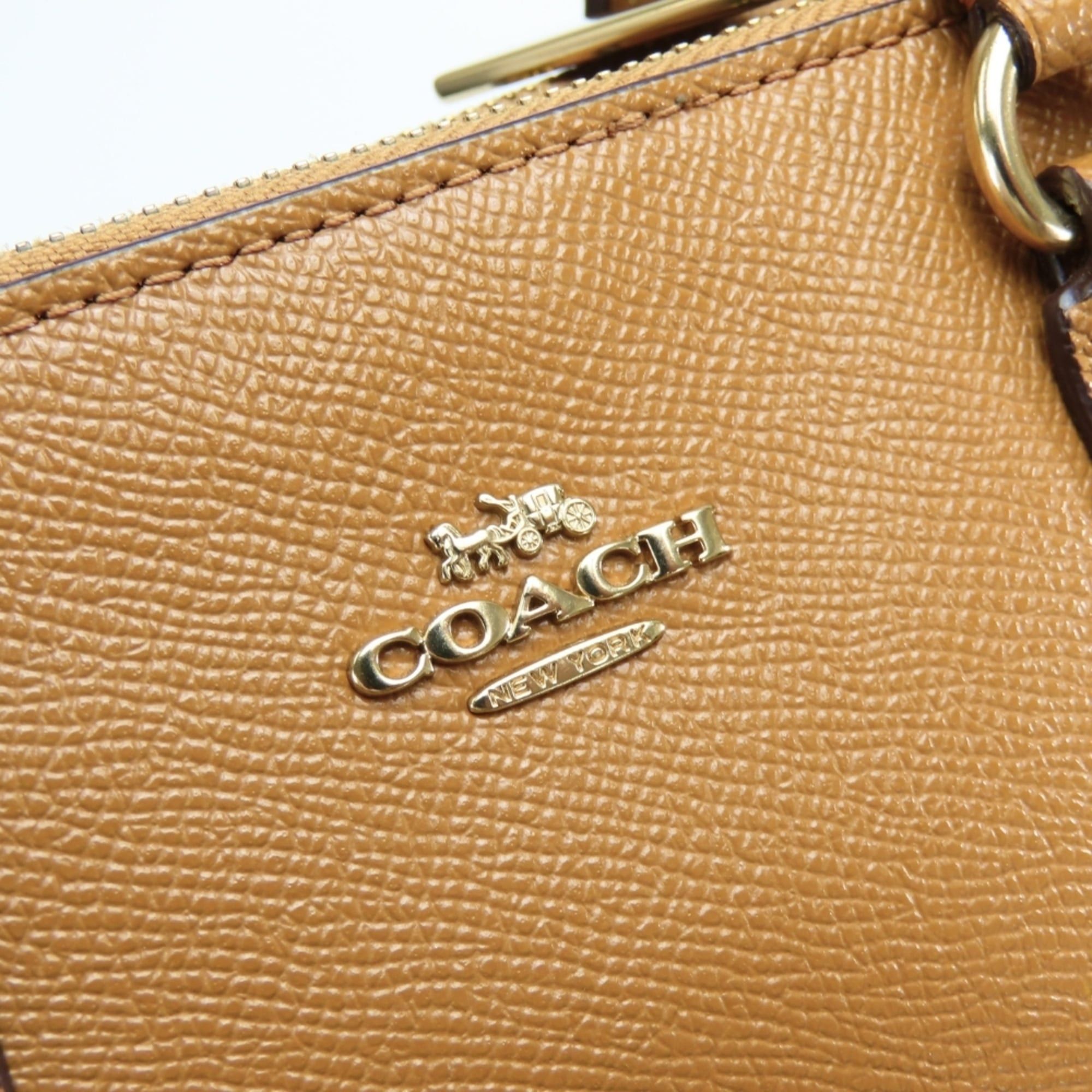Coach Coach handbag 44952 Leather Camel Brown Shoulder Bag for Women COACH Size ONE SIZE - 9 Thumbnail