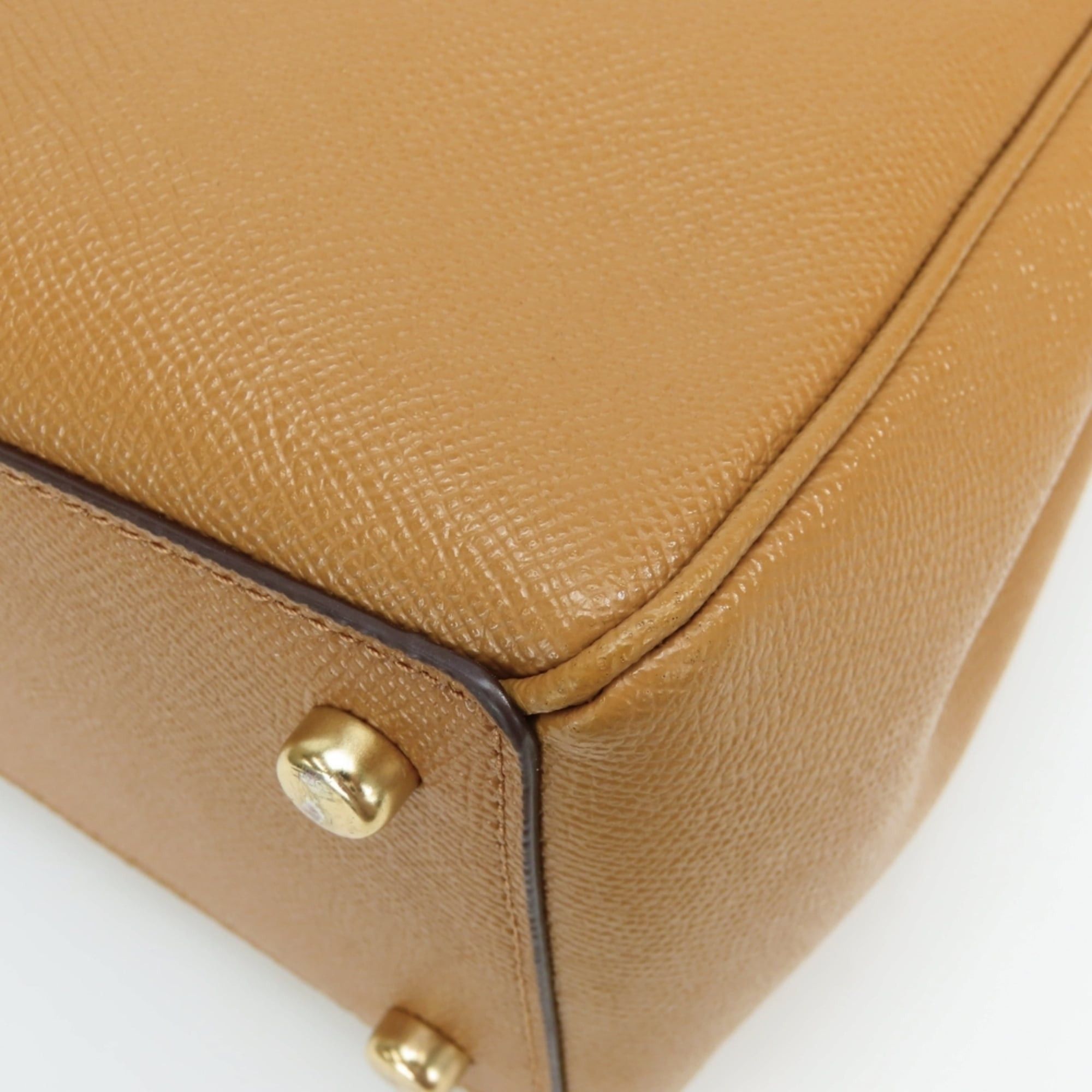 Coach Coach handbag 44952 Leather Camel Brown Shoulder Bag for Women COACH Size ONE SIZE - 6 Thumbnail