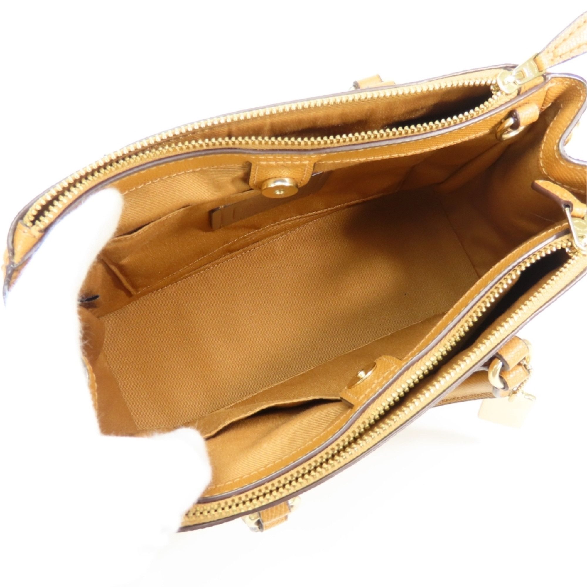 Coach Coach handbag 44952 Leather Camel Brown Shoulder Bag for Women COACH Size ONE SIZE - 15 Thumbnail
