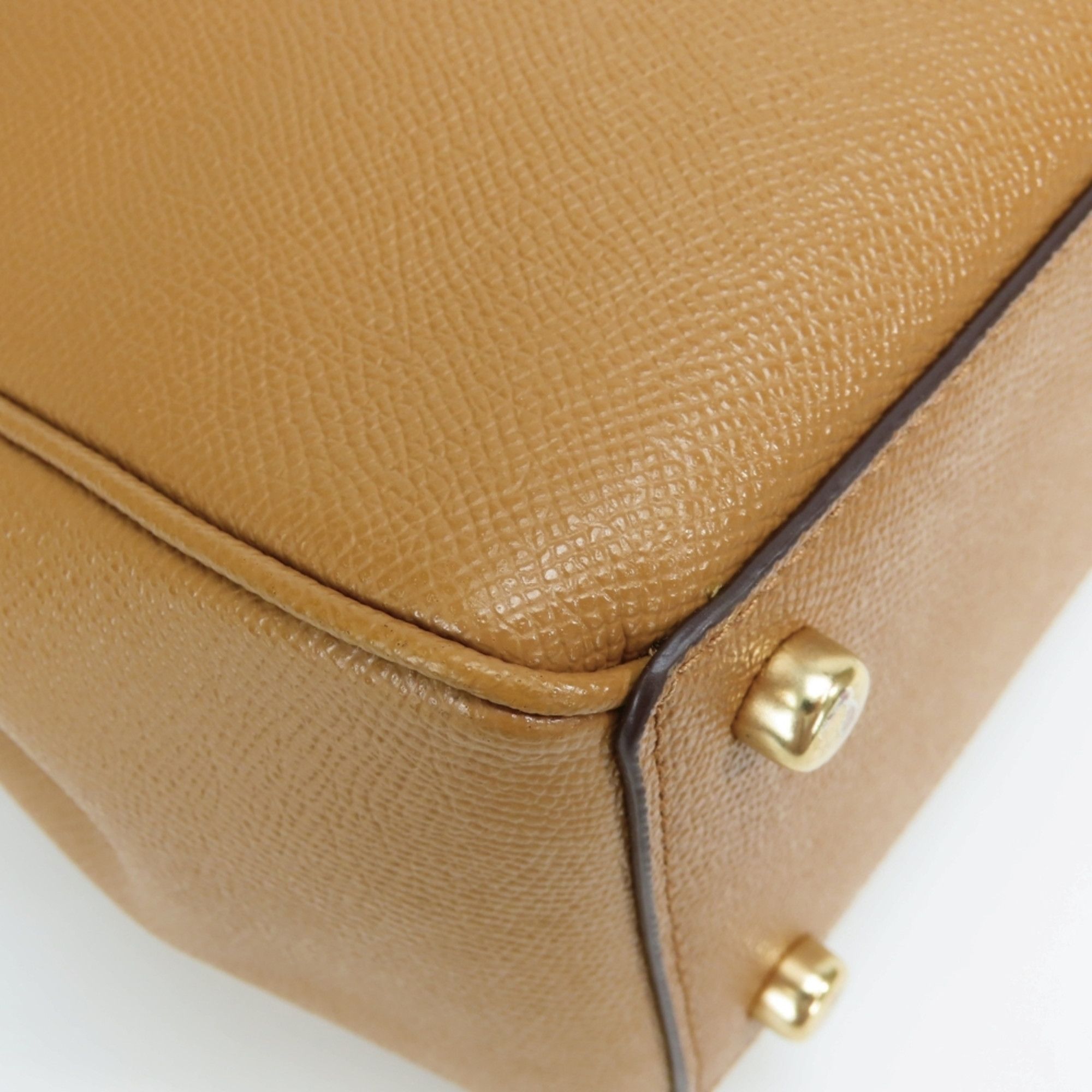 Coach Coach handbag 44952 Leather Camel Brown Shoulder Bag for Women COACH Size ONE SIZE - 7 Thumbnail