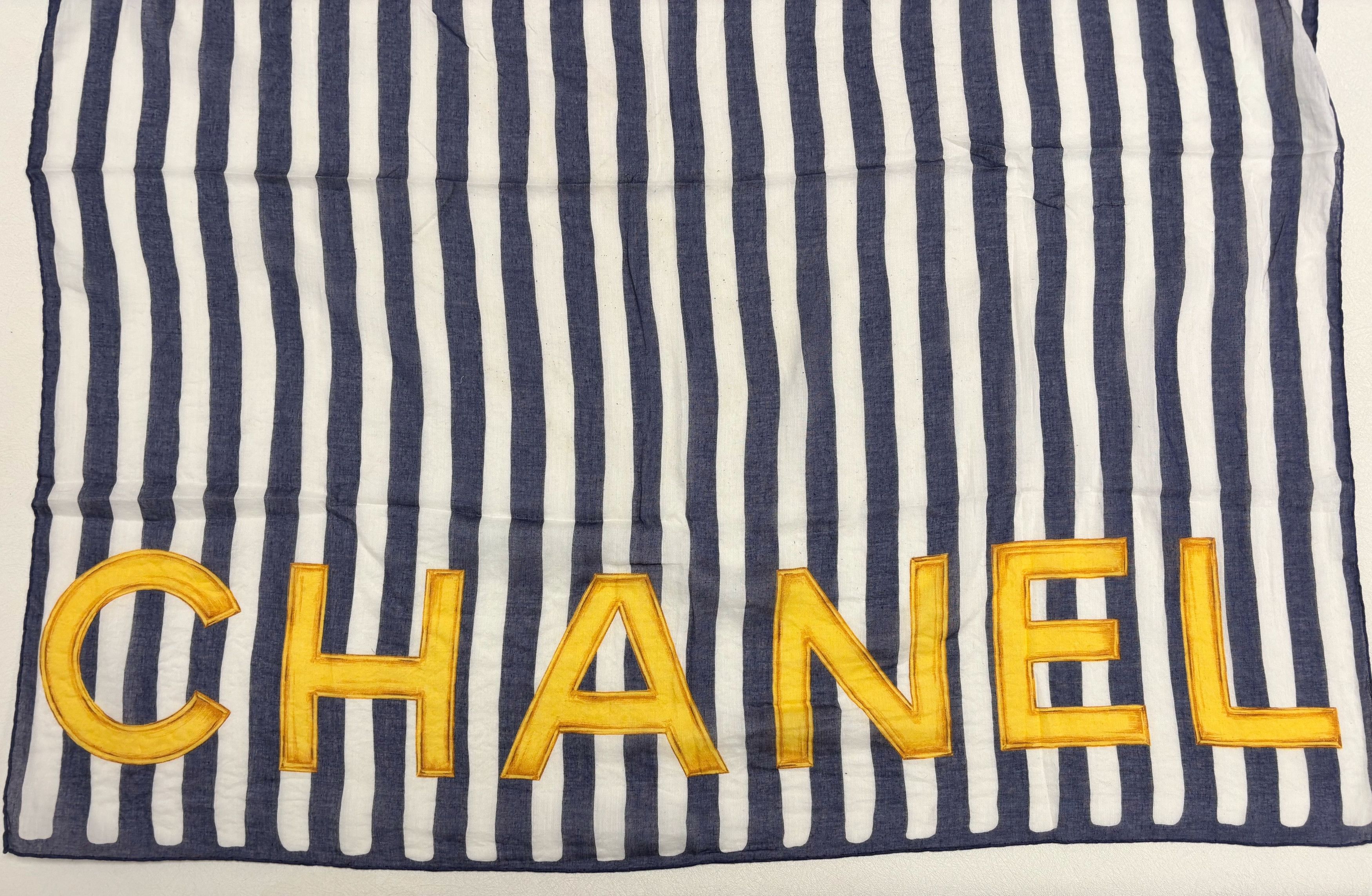 Chanel Carré en coton Size ONE SIZE - 3 Thumbnail