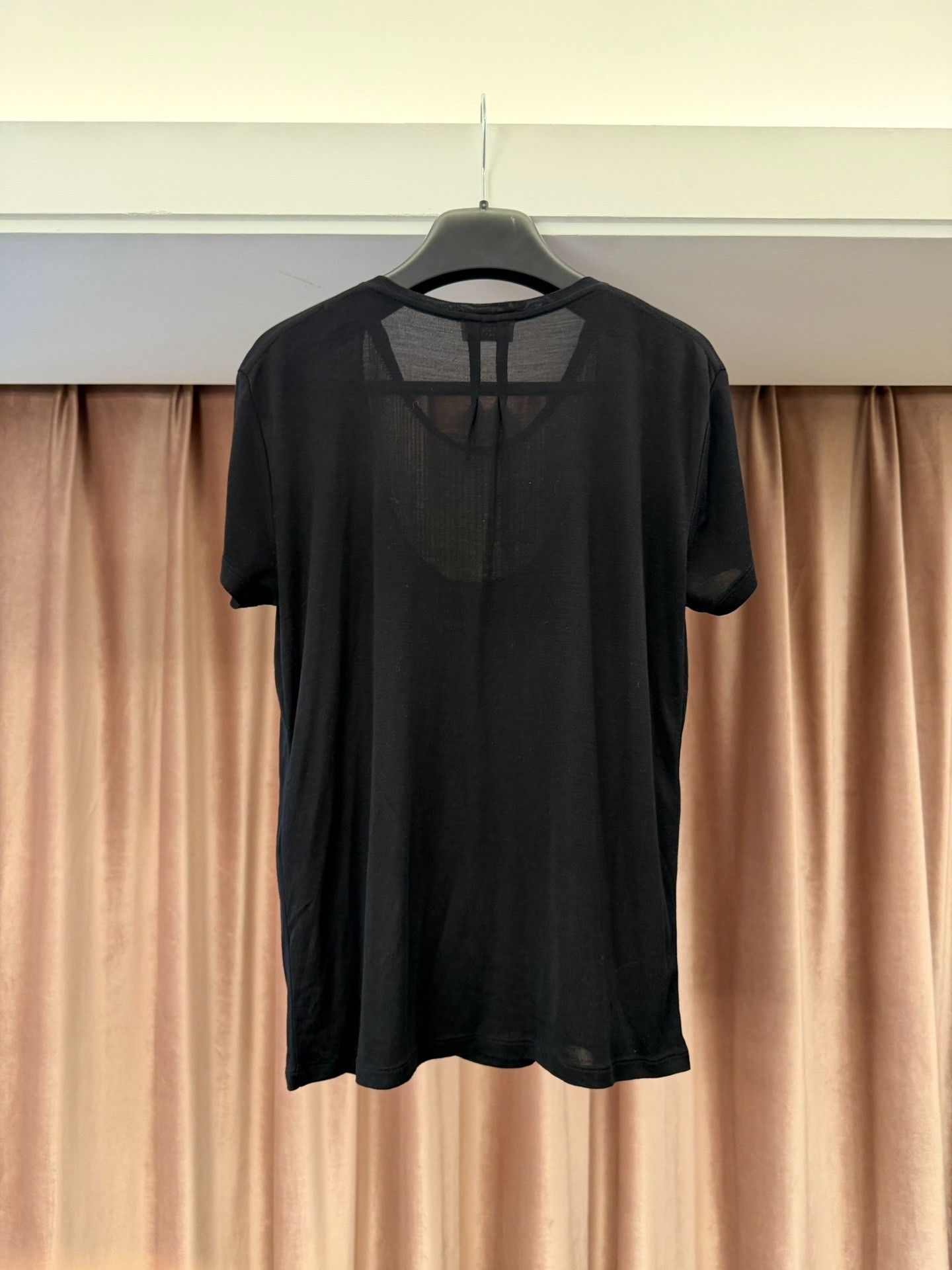 Hedi Slimane Saint Laurent 13FW Black Chain Short-Sleeve Size US S / EU 44-46 / 1 - 3 Thumbnail