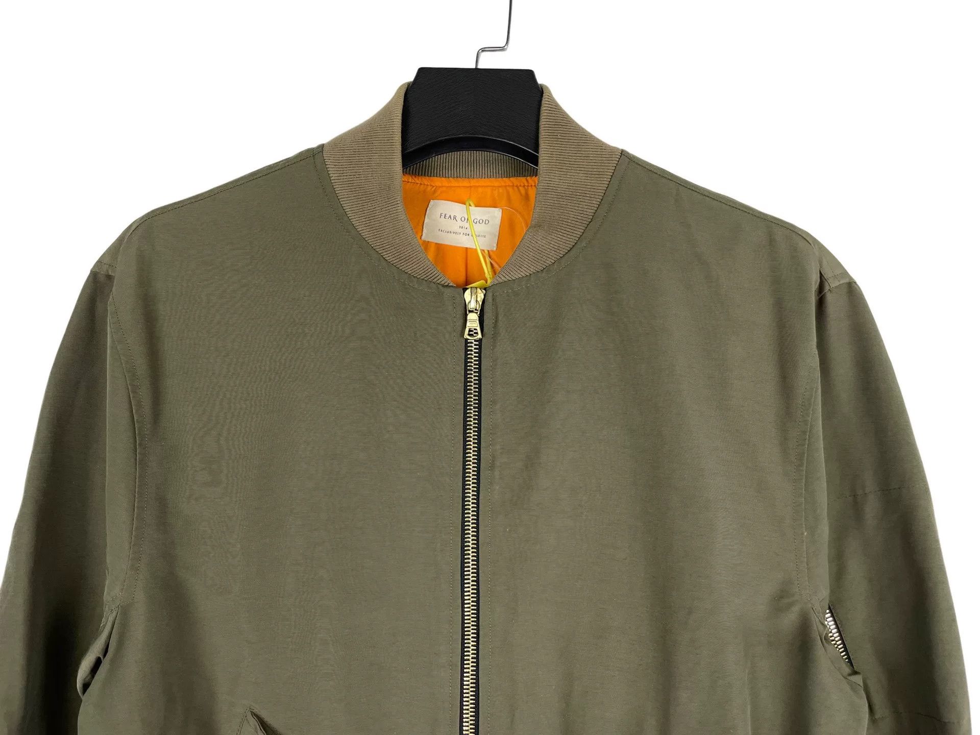 Fear of God Colette x Fear Of God Gold Zip Bomber Size US L / EU 52-54 / 3 - 3 Thumbnail