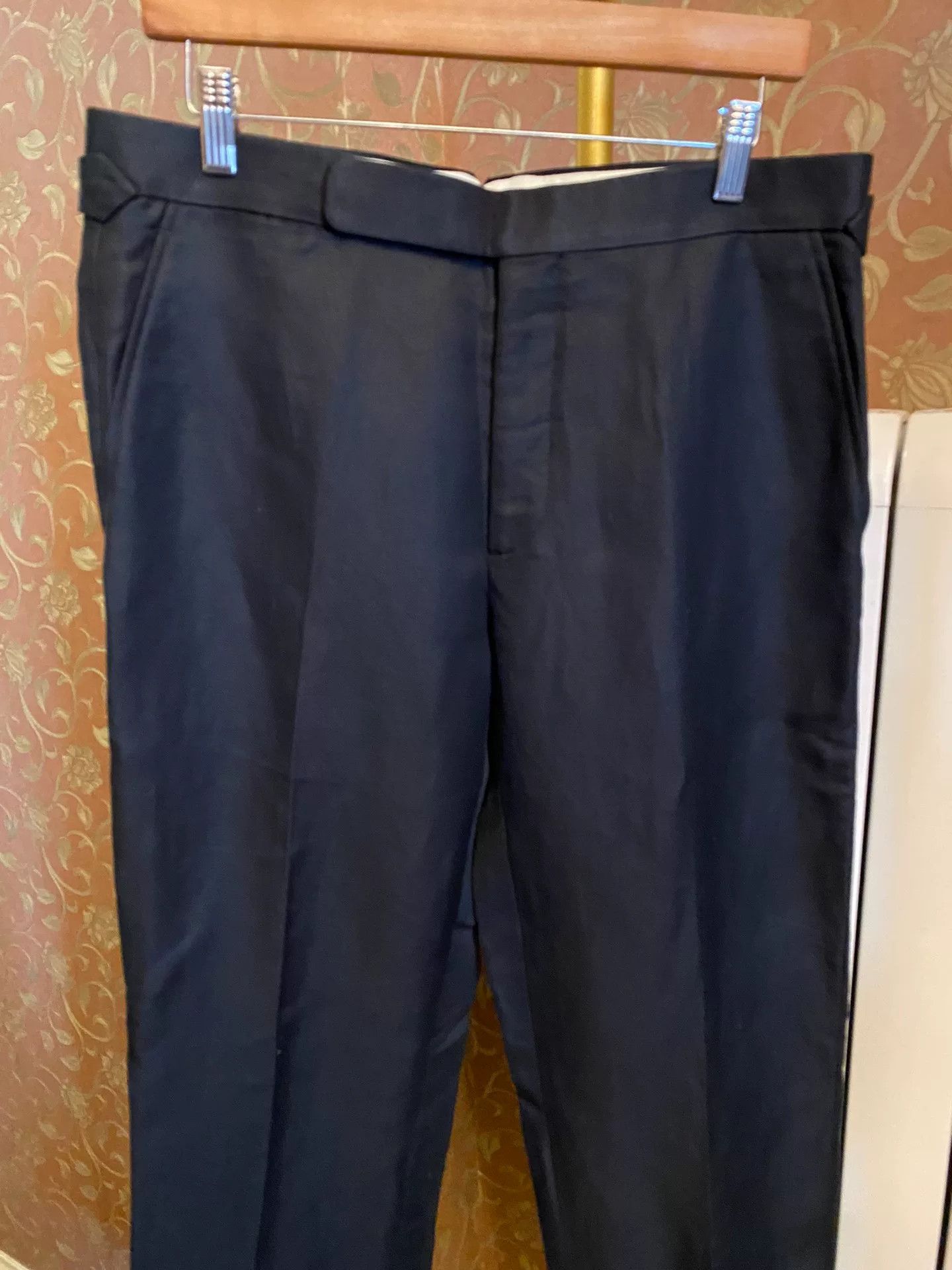 Ralph Lauren Purple Label Ralph Lauren Purple Label Linen Silk Trousers Size US 32 / EU 48 - 3 Thumbnail