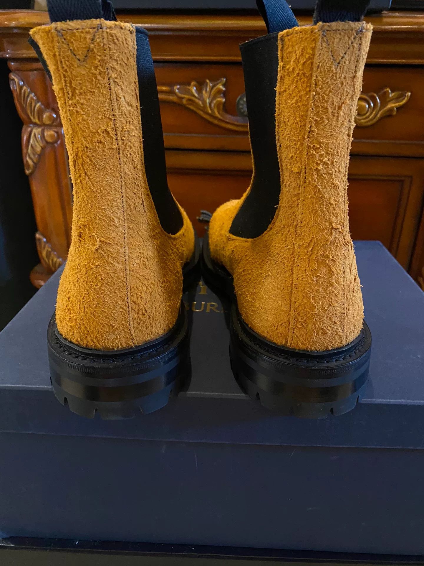 Tricker's Burberry Trickers Limited Chelsea Boots Size US 9 / EU 42 - 4 Thumbnail