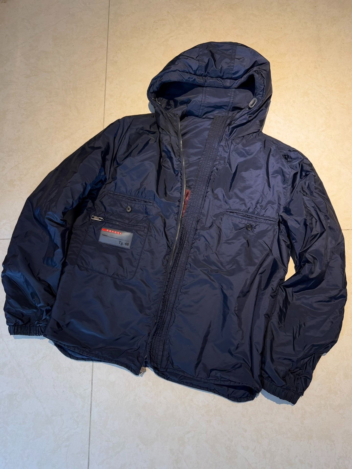 Prada Prada Sports Double-Sided Zip Hooded Jacket Size US M / EU 48-50 / 2 - 4 Thumbnail