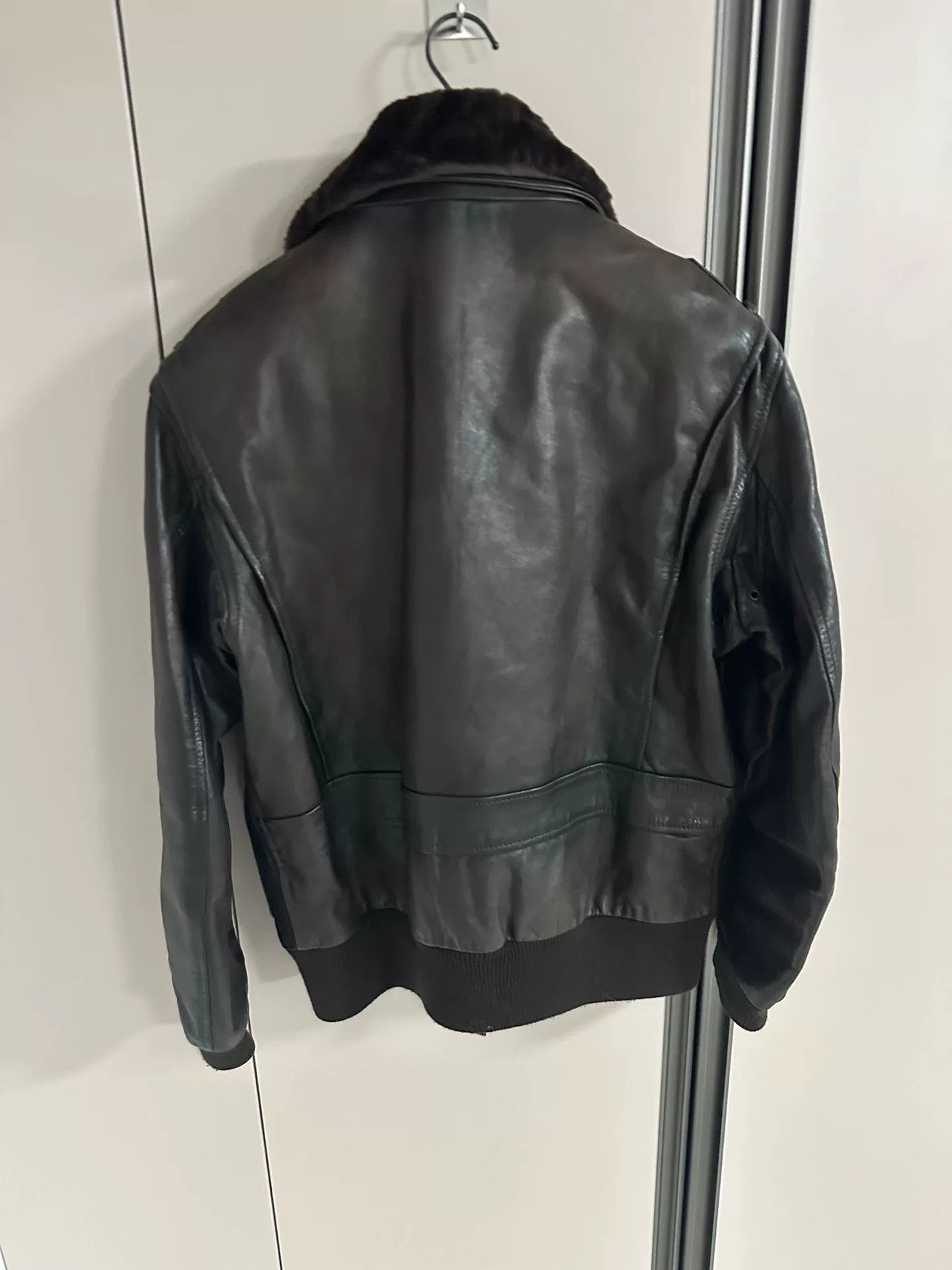 Moschino Moschino B3 Pilot Leather Jacket Size US M / EU 48-50 / 2 - 2 Thumbnail