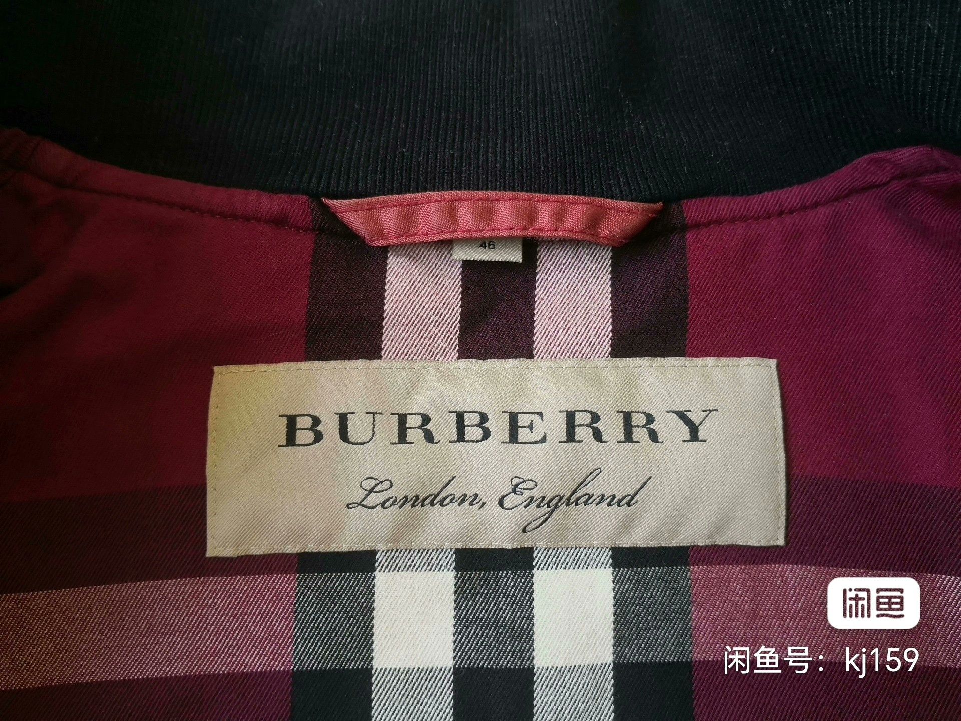 Burberry Burberry Men's Pilot Jacket Size US S / EU 44-46 / 1 - 3 Thumbnail