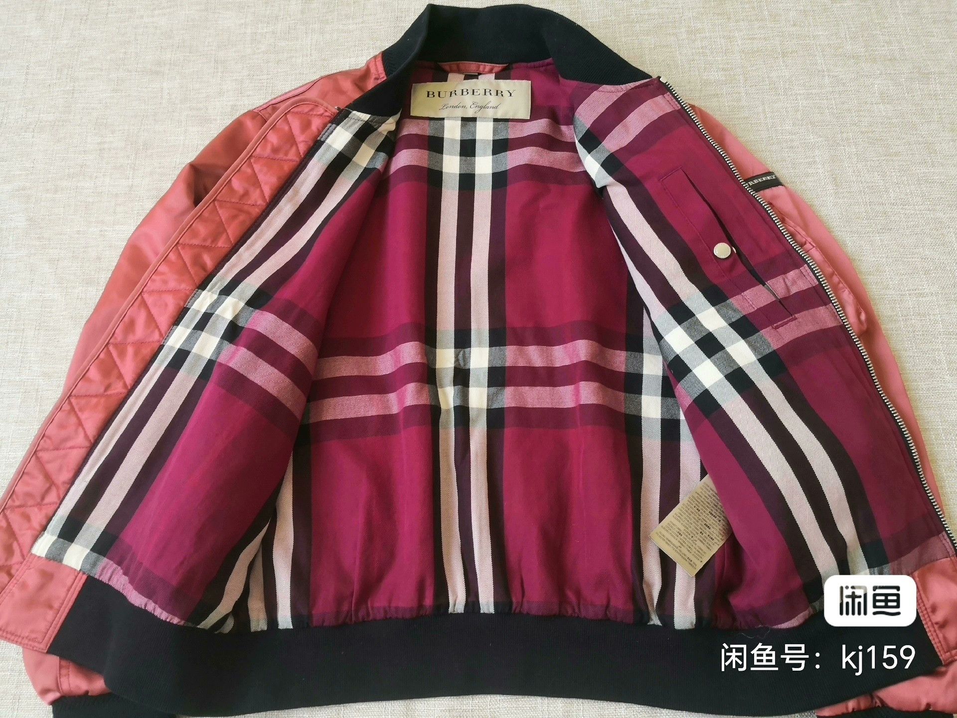 Burberry Burberry Men's Pilot Jacket Size US S / EU 44-46 / 1 - 6 Thumbnail