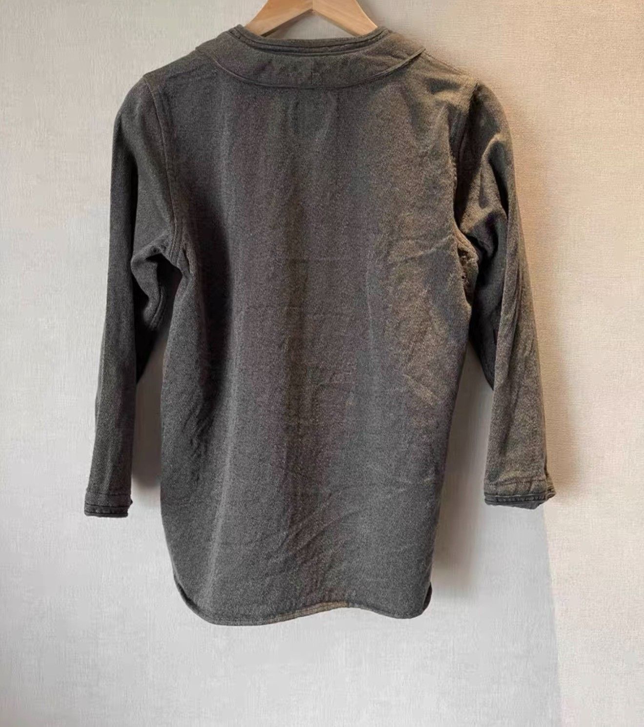Visvim VISVIM DUGOUT Wool Nine-Point Sleeve Cardigan Size US L / EU 52-54 / 3 - 2 Thumbnail