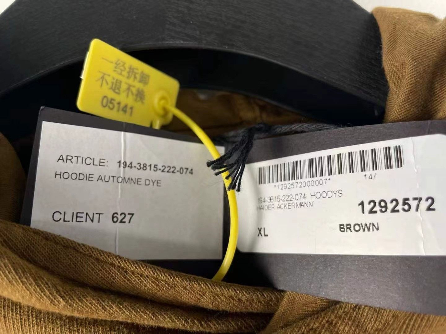 Haider Ackermann Haider Ackermann Perth Hoodie Size US XL / EU 56 / 4 - 5 Thumbnail