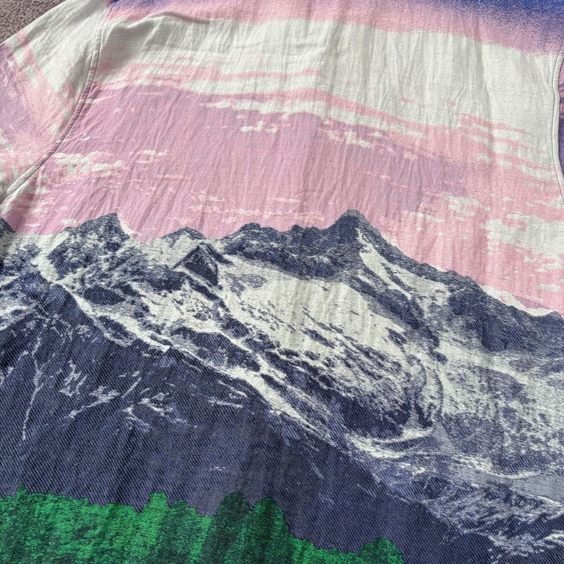 Louis Vuitton Louis Vuitton Colorful Landscape Print Shirt Size US M / EU 48-50 / 2 - 4 Thumbnail