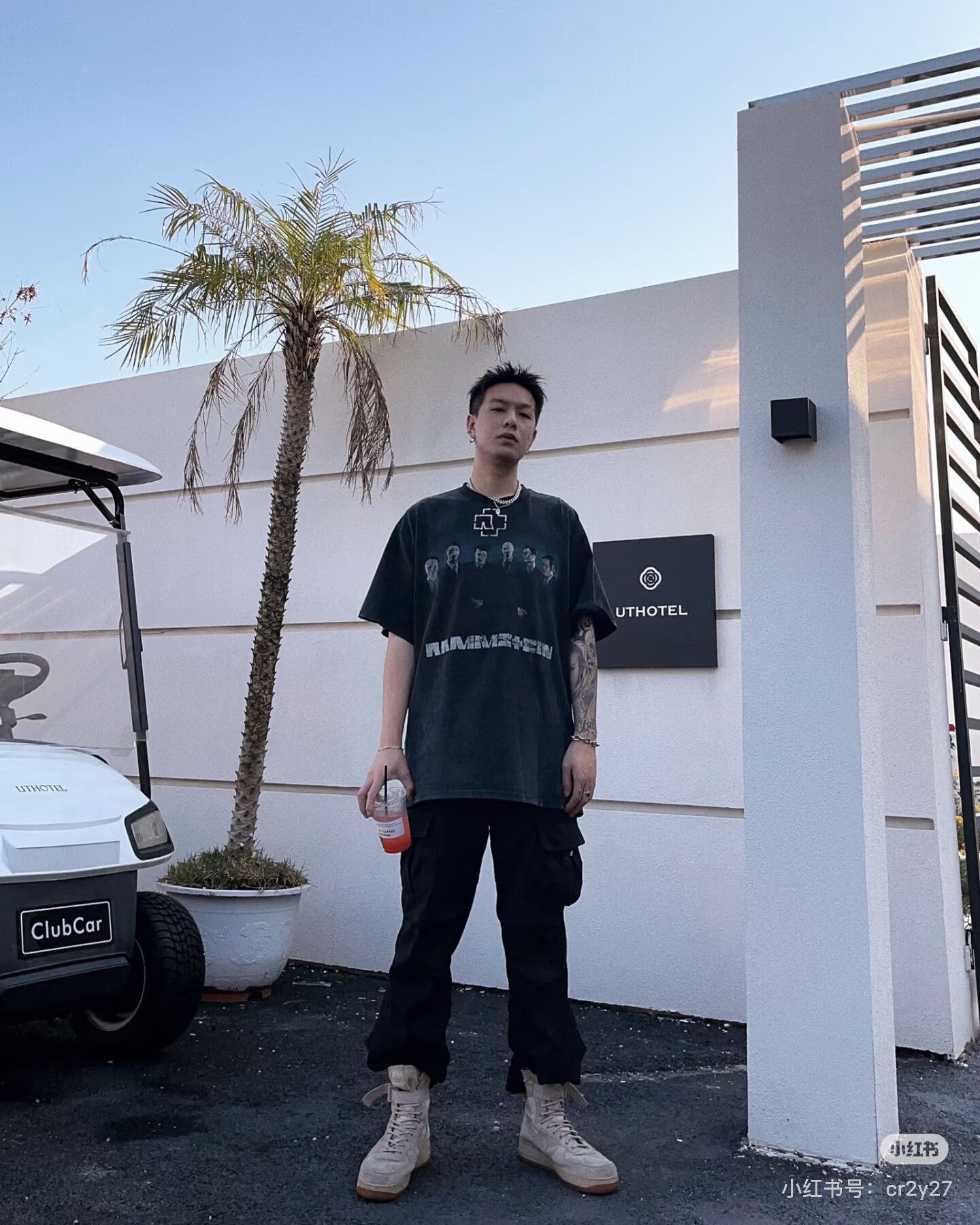Balenciaga Balenciaga Rammstein Black T-Shirt Size US M / EU 48-50 / 2 - 9 Thumbnail