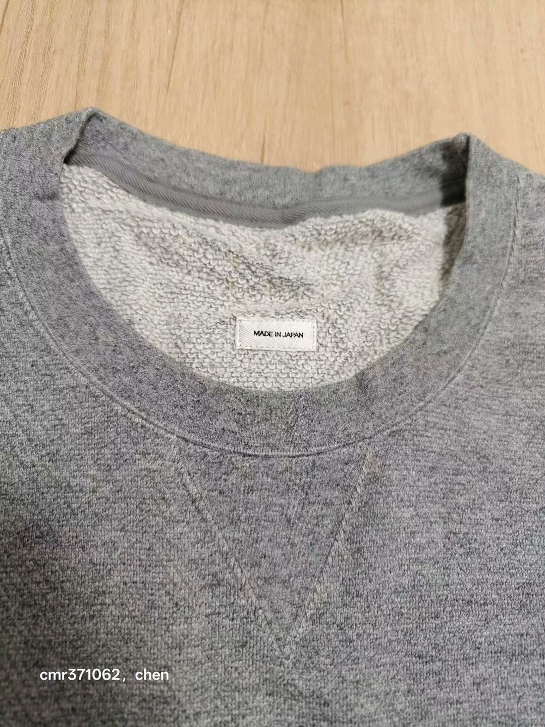 Visvim visvim 20SS Jumbo L/S Grey Sweatshirt Size US S / EU 44-46 / 1 - 4 Thumbnail