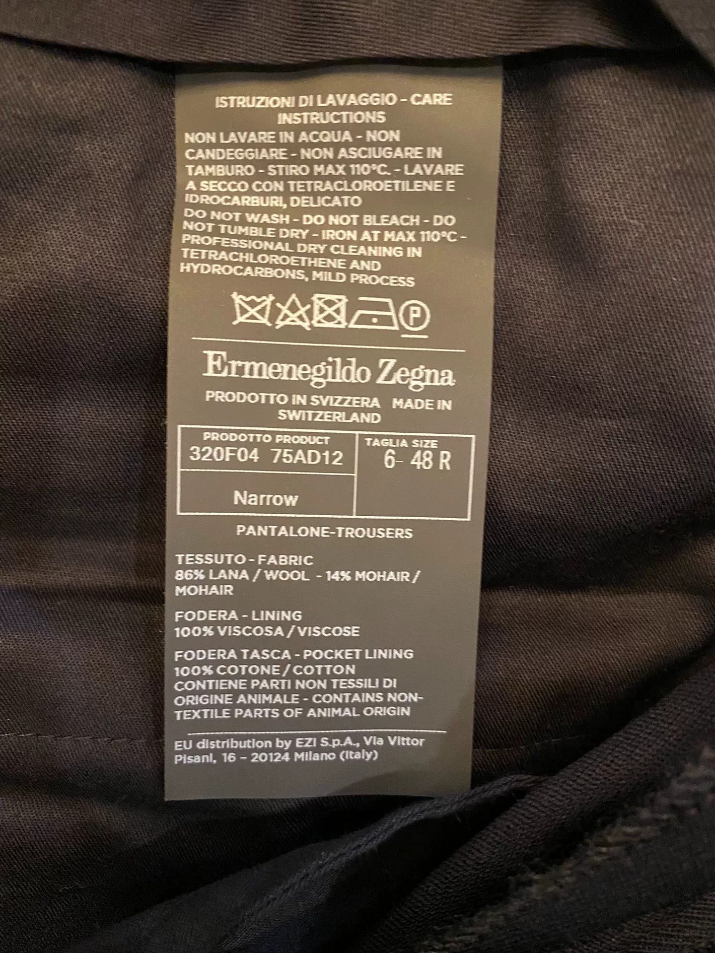 Ermenegildo Zegna Ermenegildo Zegna Casual Trousers Size US 32 / EU 48 - 4 Thumbnail