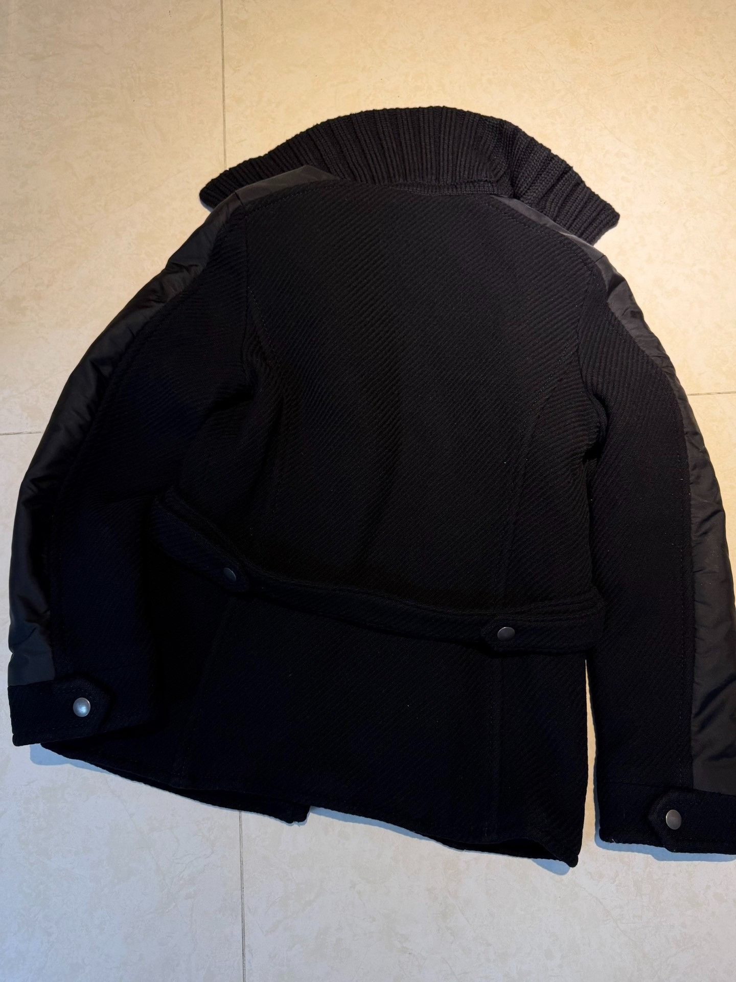 Prada Prada Utility High Collar Fur Jacket Size US S / EU 44-46 / 1 - 5 Thumbnail