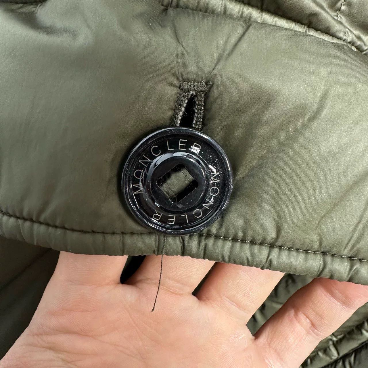 Moncler Moncler Military Green Puffer Down Jacket Size US XXL / EU 58 / 5 - 5 Thumbnail