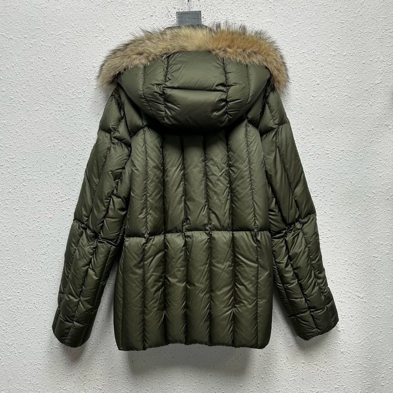 Moncler Moncler Military Green Puffer Down Jacket Size US XXL / EU 58 / 5 - 2 Thumbnail