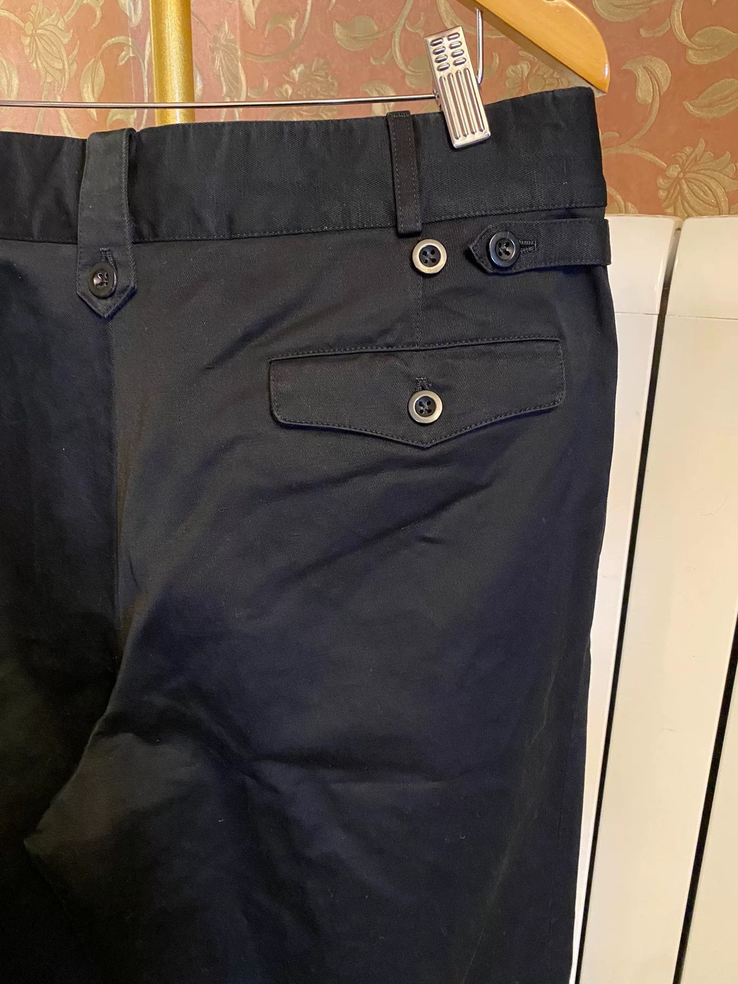 Ralph Lauren Purple Label Ralph Lauren Purple Label Linen Cotton Trousers Size US 34 / EU 50 - 4 Thumbnail