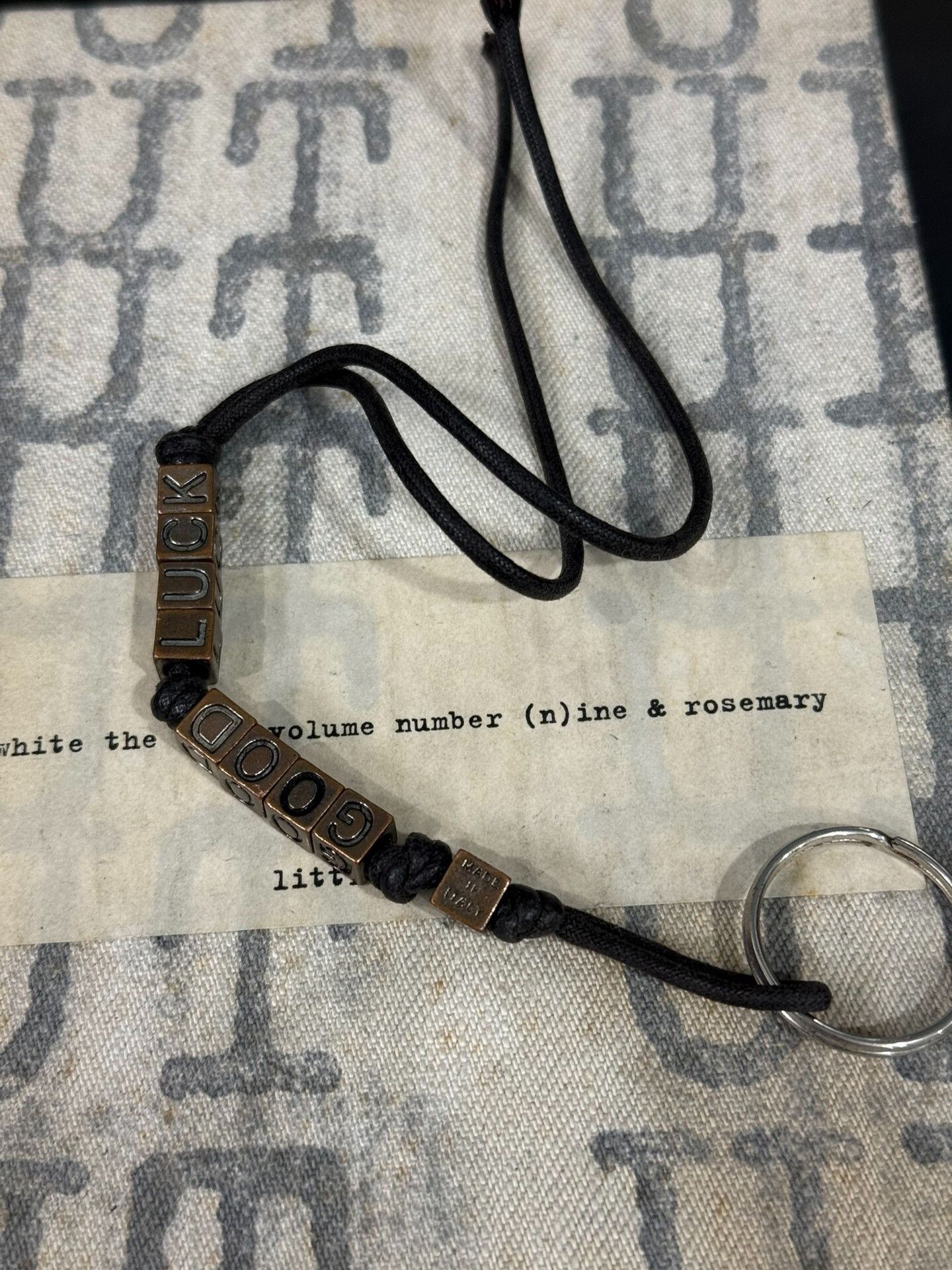 Maison Margiela Maison Margiela Good Luck Bracelet Size ONE SIZE - 4 Thumbnail