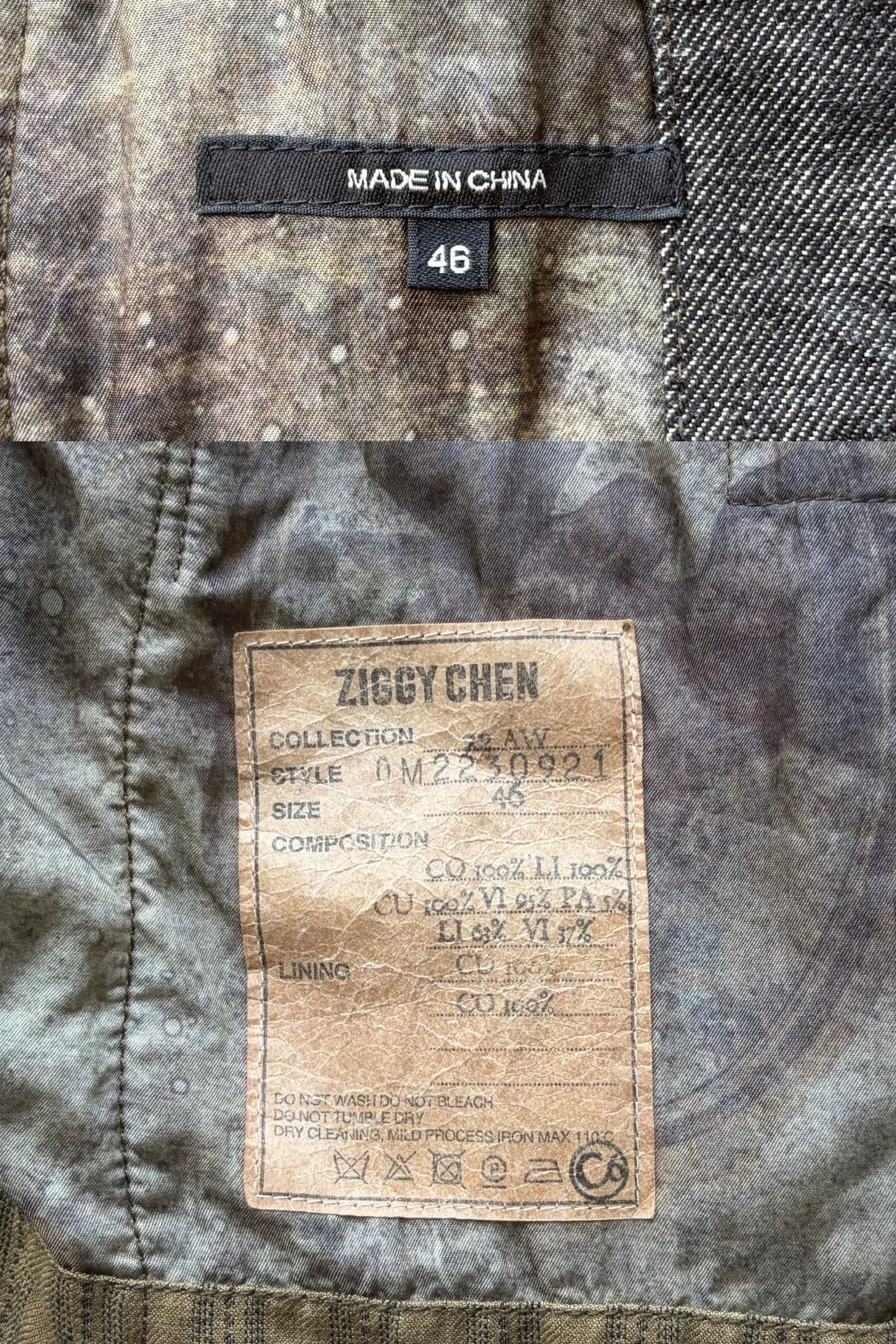 Ziggy Chen Ziggy Chen 22AW Double-Sided Jacket Size US S / EU 44-46 / 1 - 9 Thumbnail