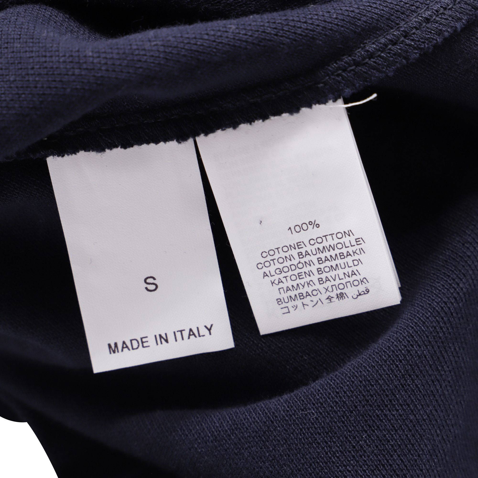Brunello Cucinelli Brunello Cucinelli Logo Embroidered Polo Shirt in Navy Blue Size US XS / EU 42 / 0 - 5 Thumbnail