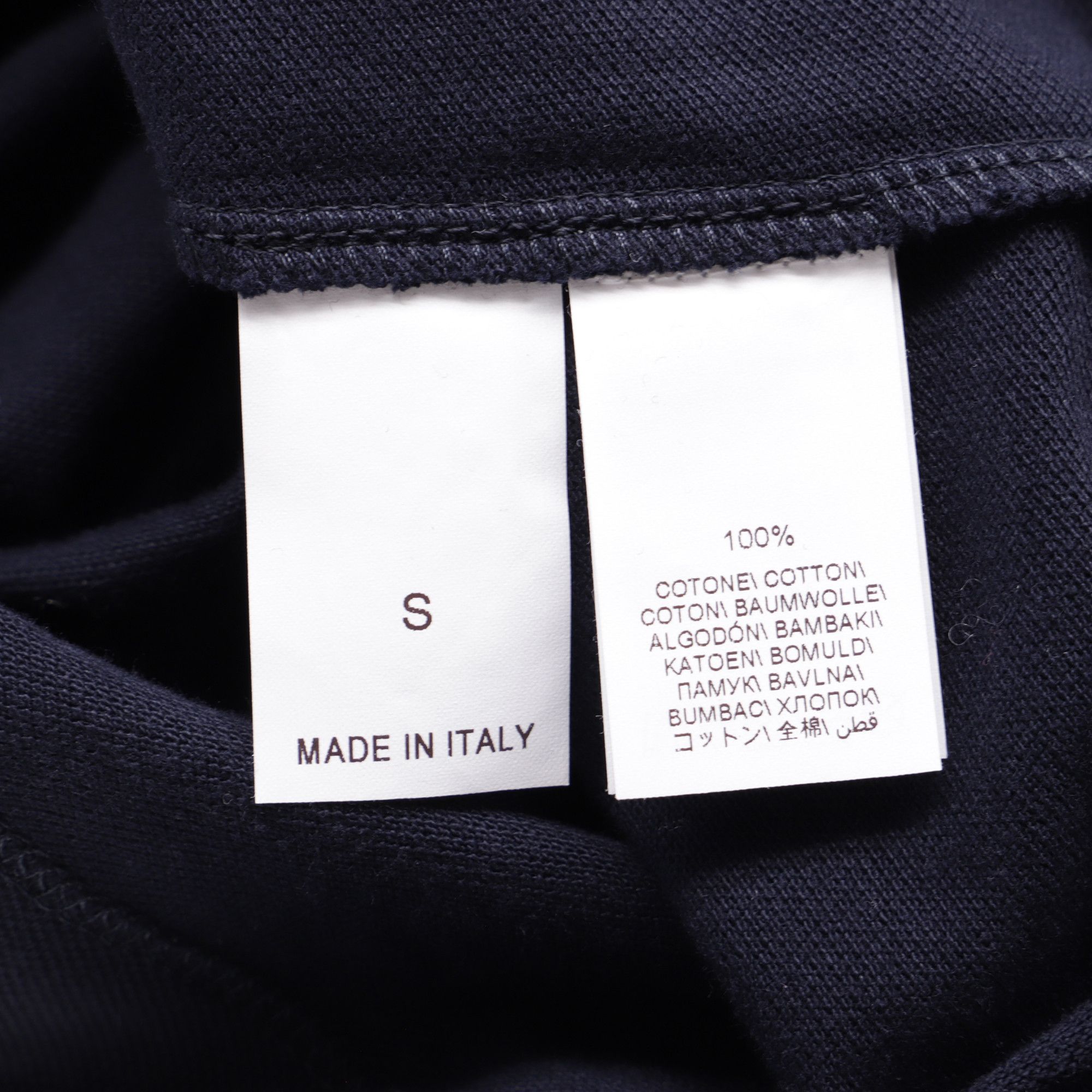 Brunello Cucinelli Brunello Cucinelli Logo Embroidered Polo Shirt in Navy Blue Size US XS / EU 42 / 0 - 5 Thumbnail