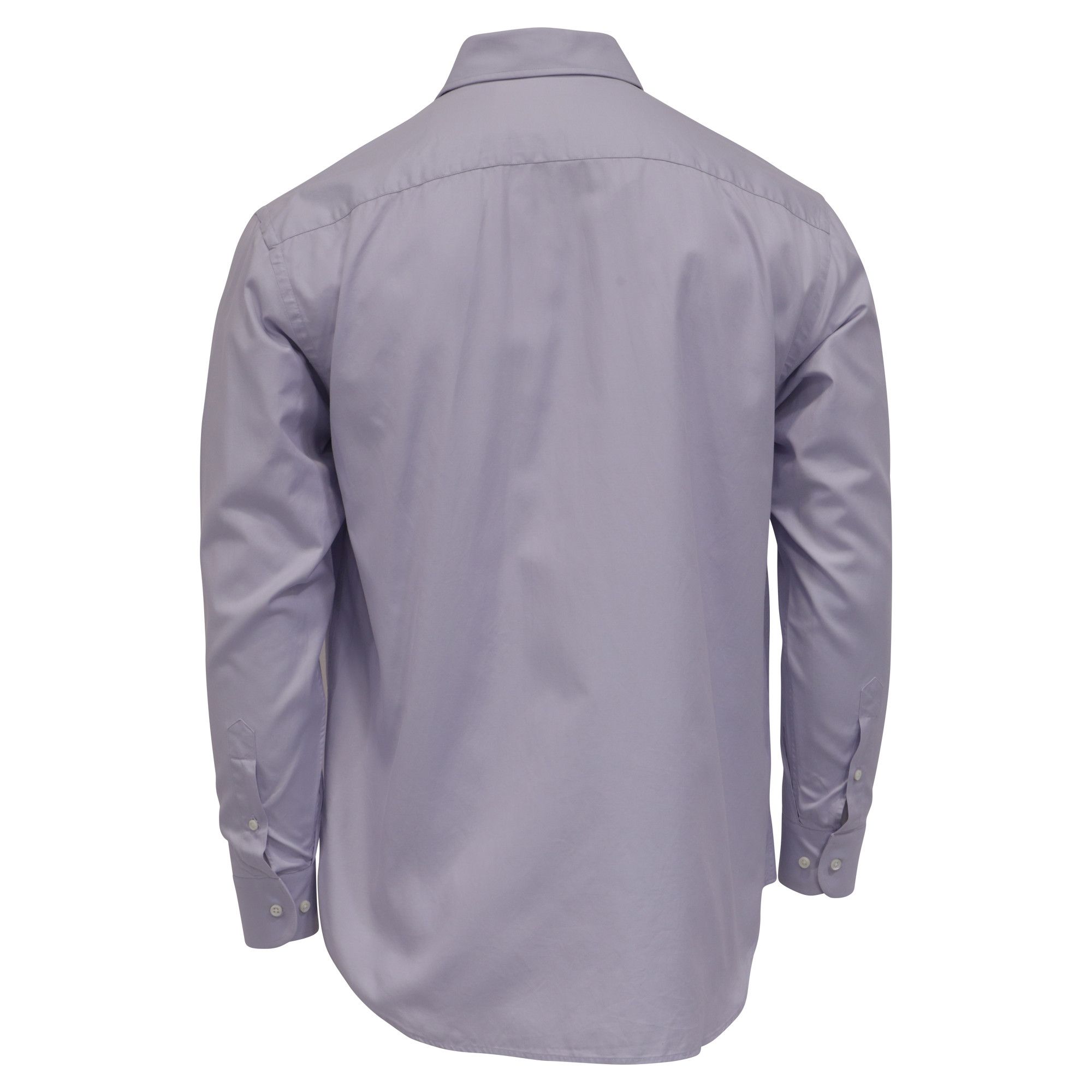 Armani Armani Collezioni Button Down Shirt in Purple Cotton Size US M / EU 48-50 / 2 - 4 Thumbnail