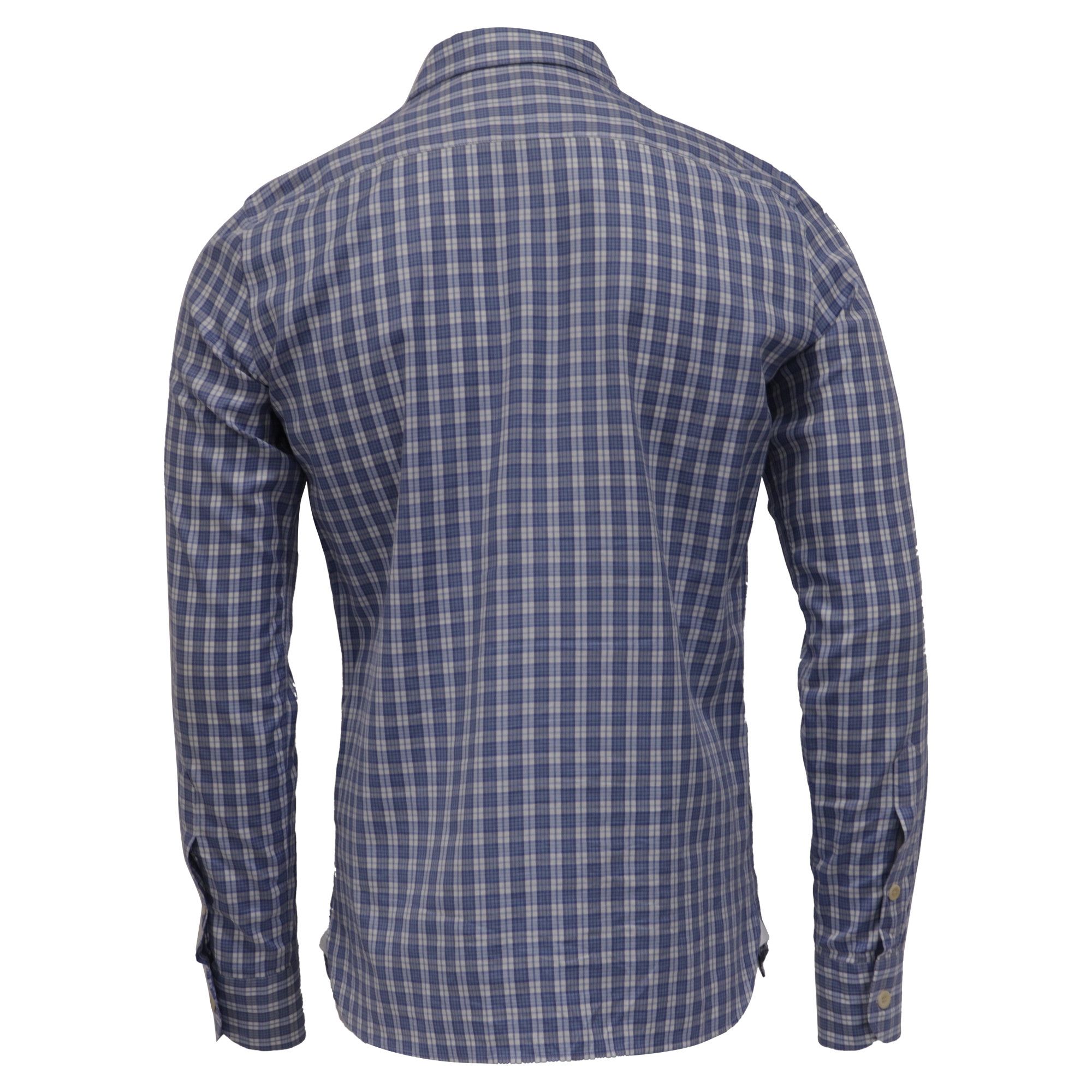 Tom Ford Tom Ford Plaid Button Down Shirt in Light Blue Cotton Size US S / EU 44-46 / 1 - 3 Thumbnail