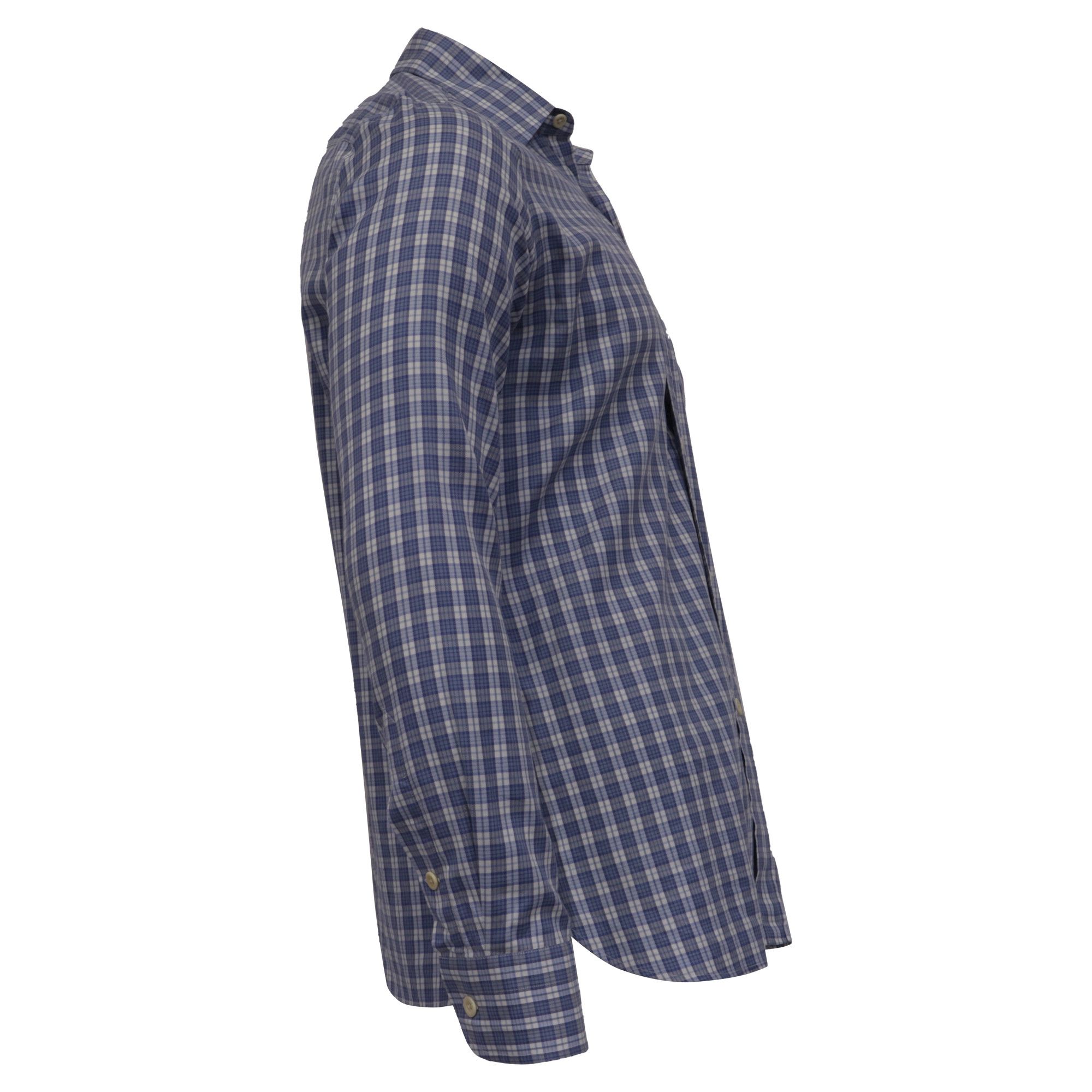 Tom Ford Tom Ford Plaid Button Down Shirt in Light Blue Cotton Size US S / EU 44-46 / 1 - 4 Thumbnail