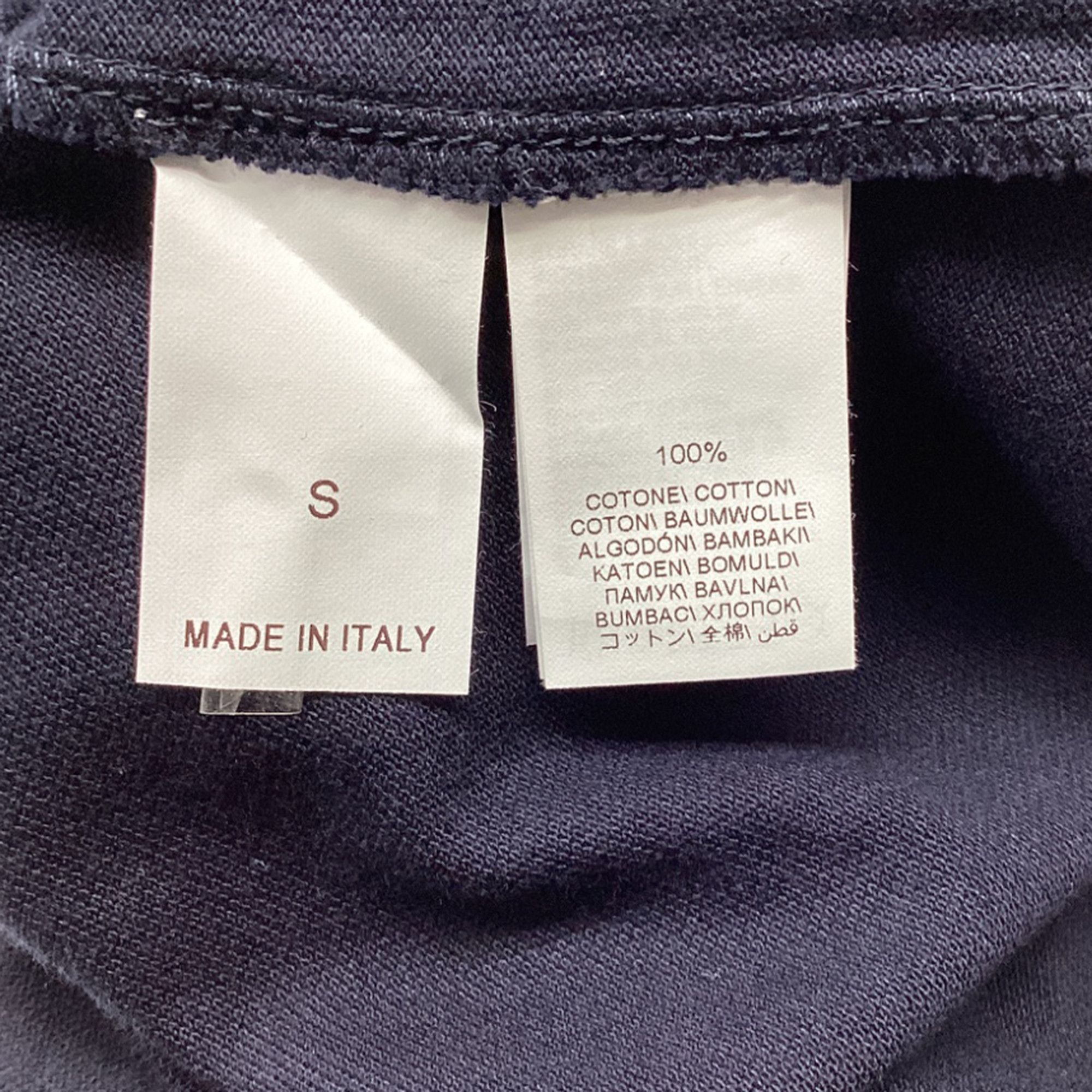 Brunello Cucinelli Brunello Cucinelli Logo Embroidered Polo Shirt in Navy Blue Size US XS / EU 42 / 0 - 5 Thumbnail