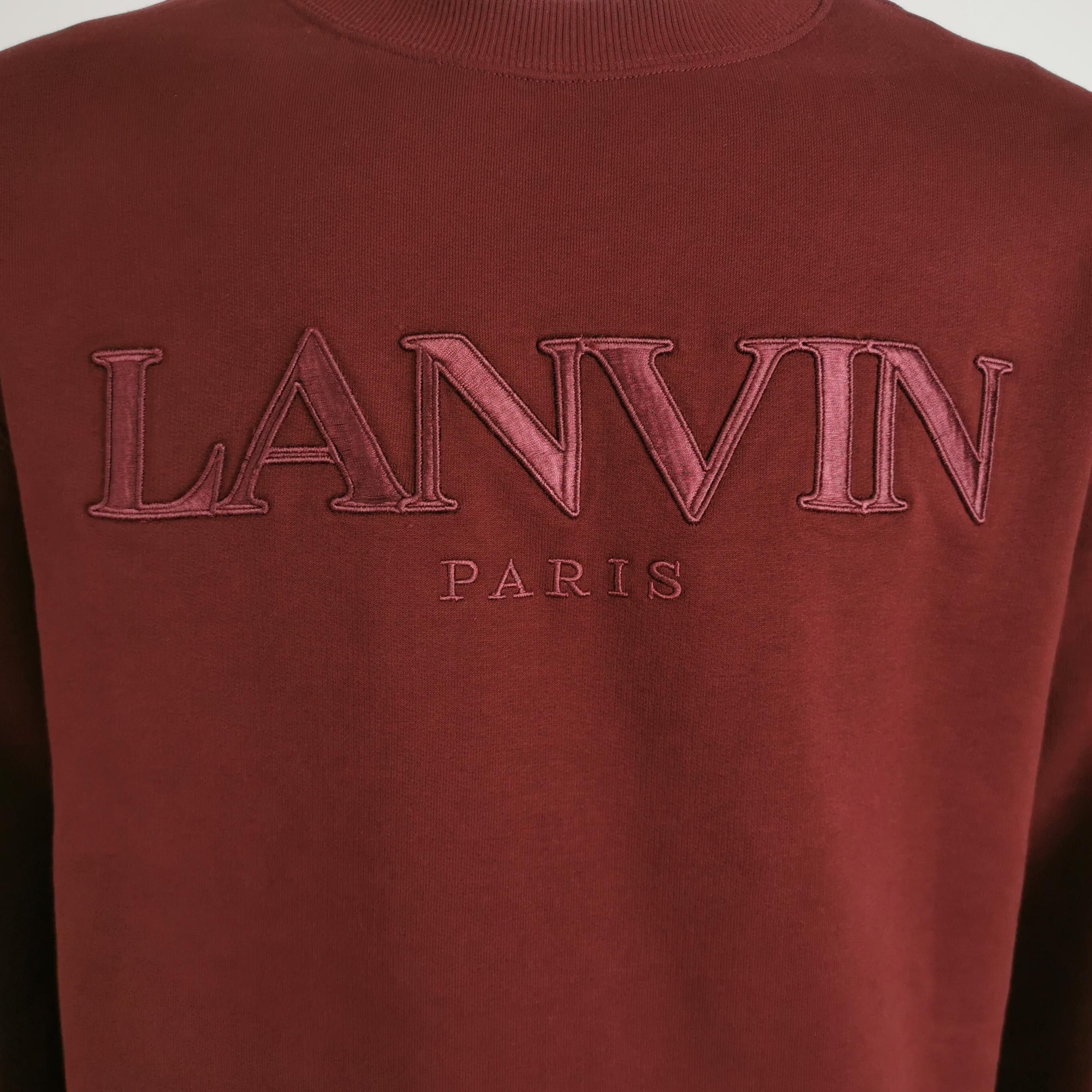 Lanvin Lanvin Men l Sweatshirts Hoodies Size US L / EU 52-54 / 3 - 3 Thumbnail