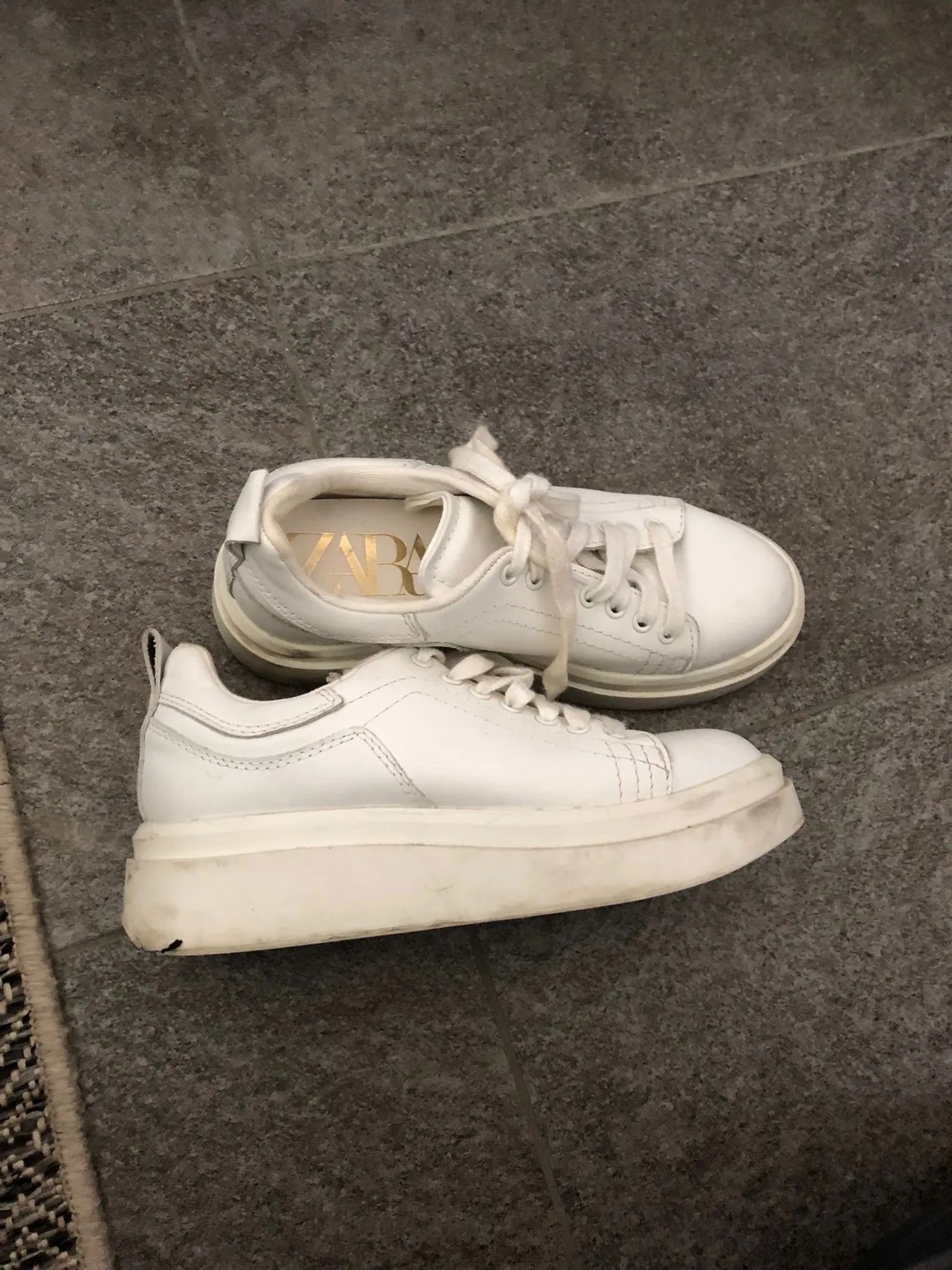 Zara Zara Sneakers Size US 7 / IT 37 - 3 Thumbnail