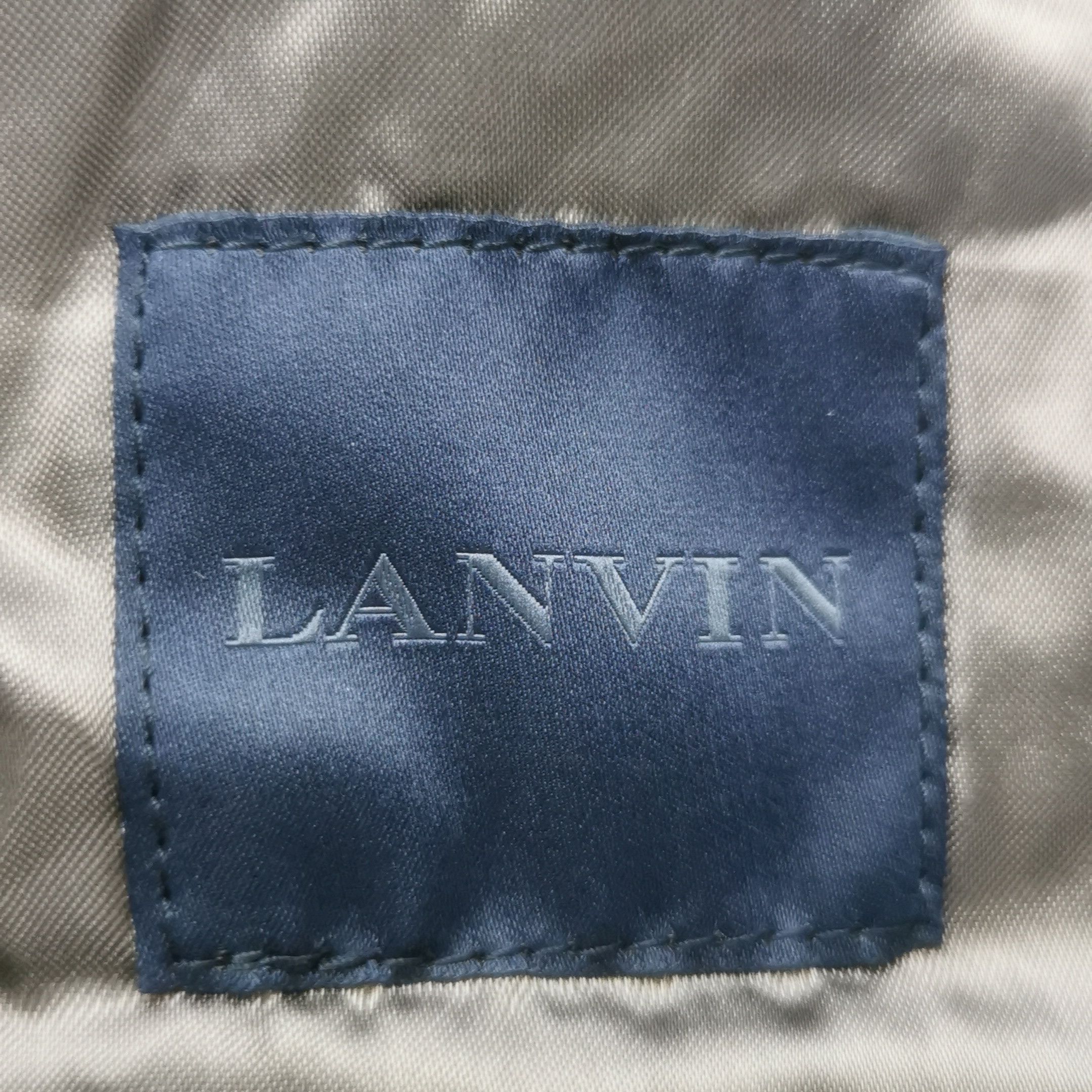 Lanvin Lanvin Men l Leather Jackets Size US L / EU 52-54 / 3 - 3 Thumbnail