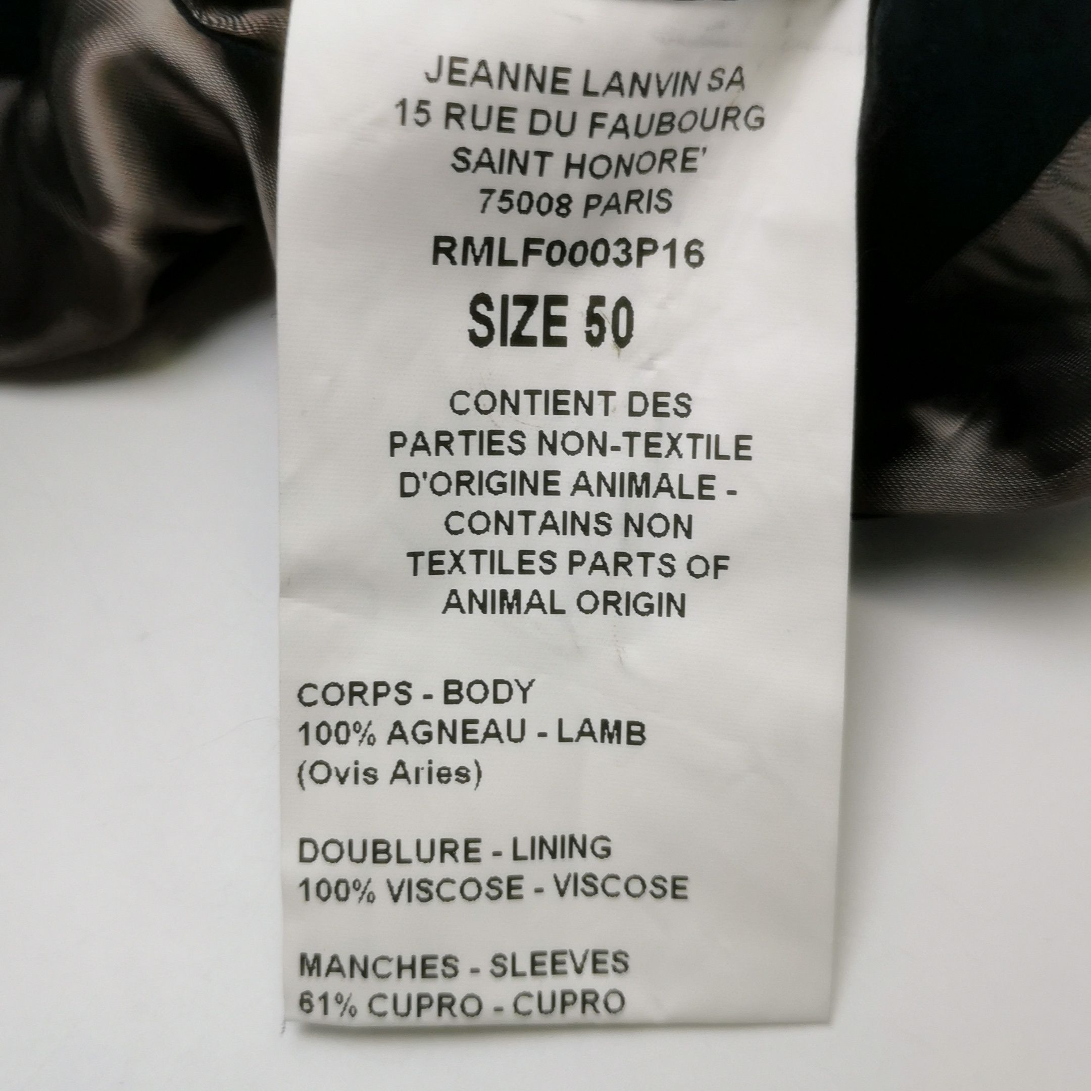 Lanvin Lanvin Men l Leather Jackets Size US L / EU 52-54 / 3 - 5 Thumbnail