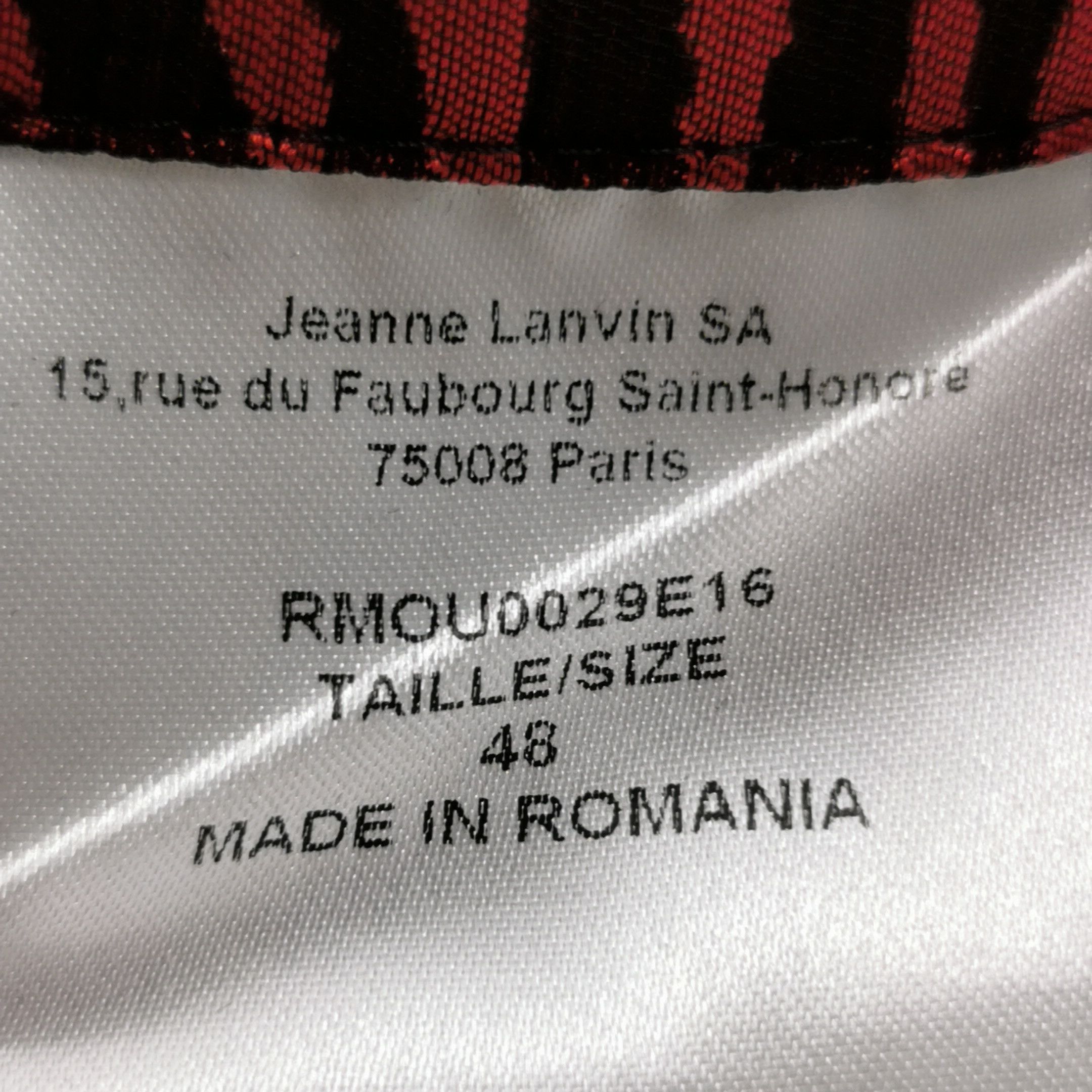 Lanvin Lanvin Men m Light Jackets Size US M / EU 48-50 / 2 - 6 Thumbnail