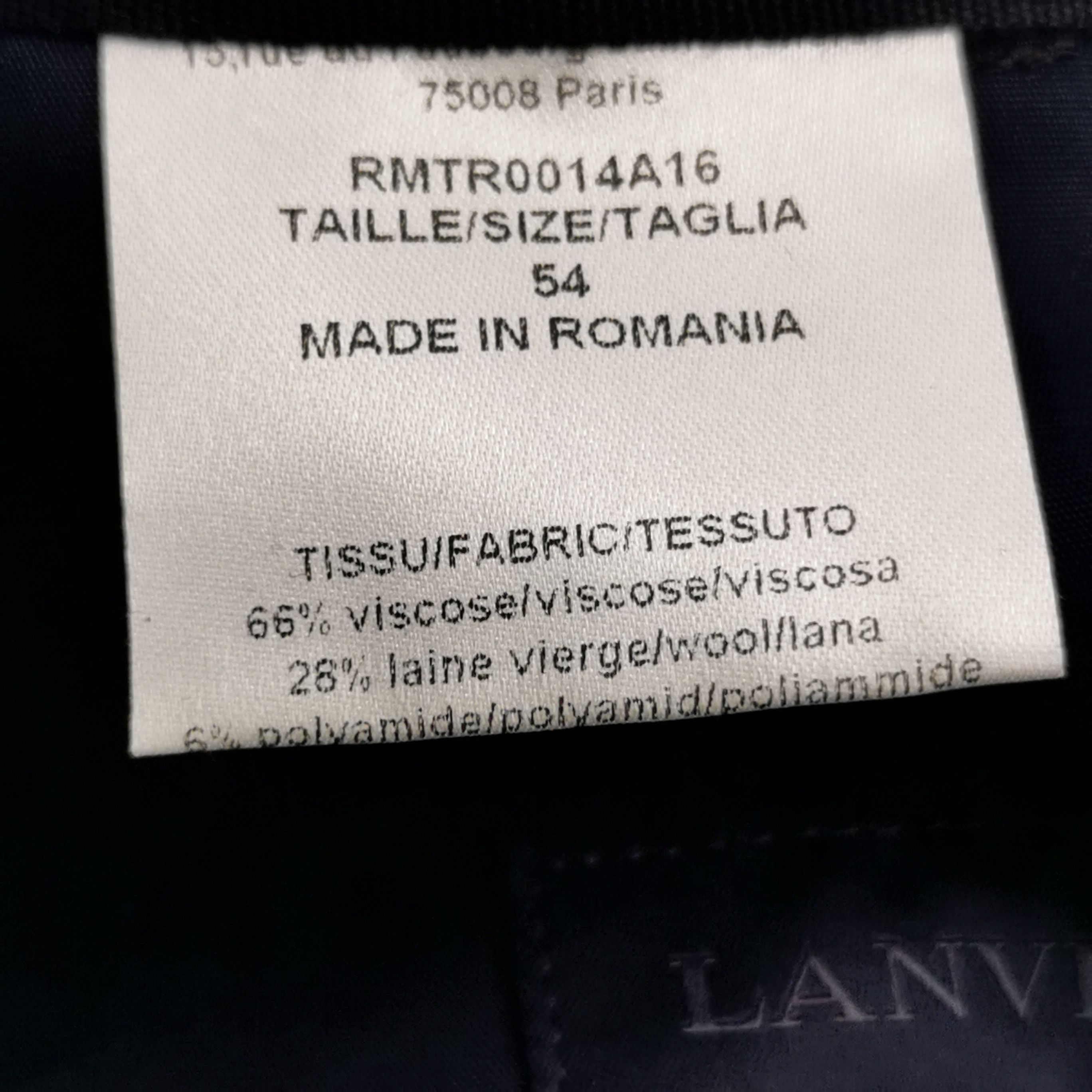 Lanvin Lanvin Men 38 Casual Pants Size US 38 / EU 54 - 7 Thumbnail