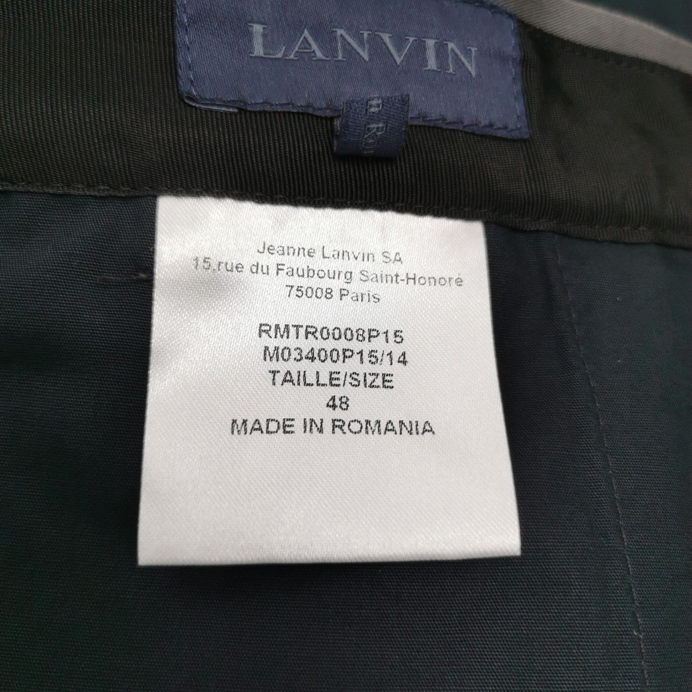 Lanvin Lanvin Men 32 Casual Pants Size US 32 / EU 48 - 4 Thumbnail