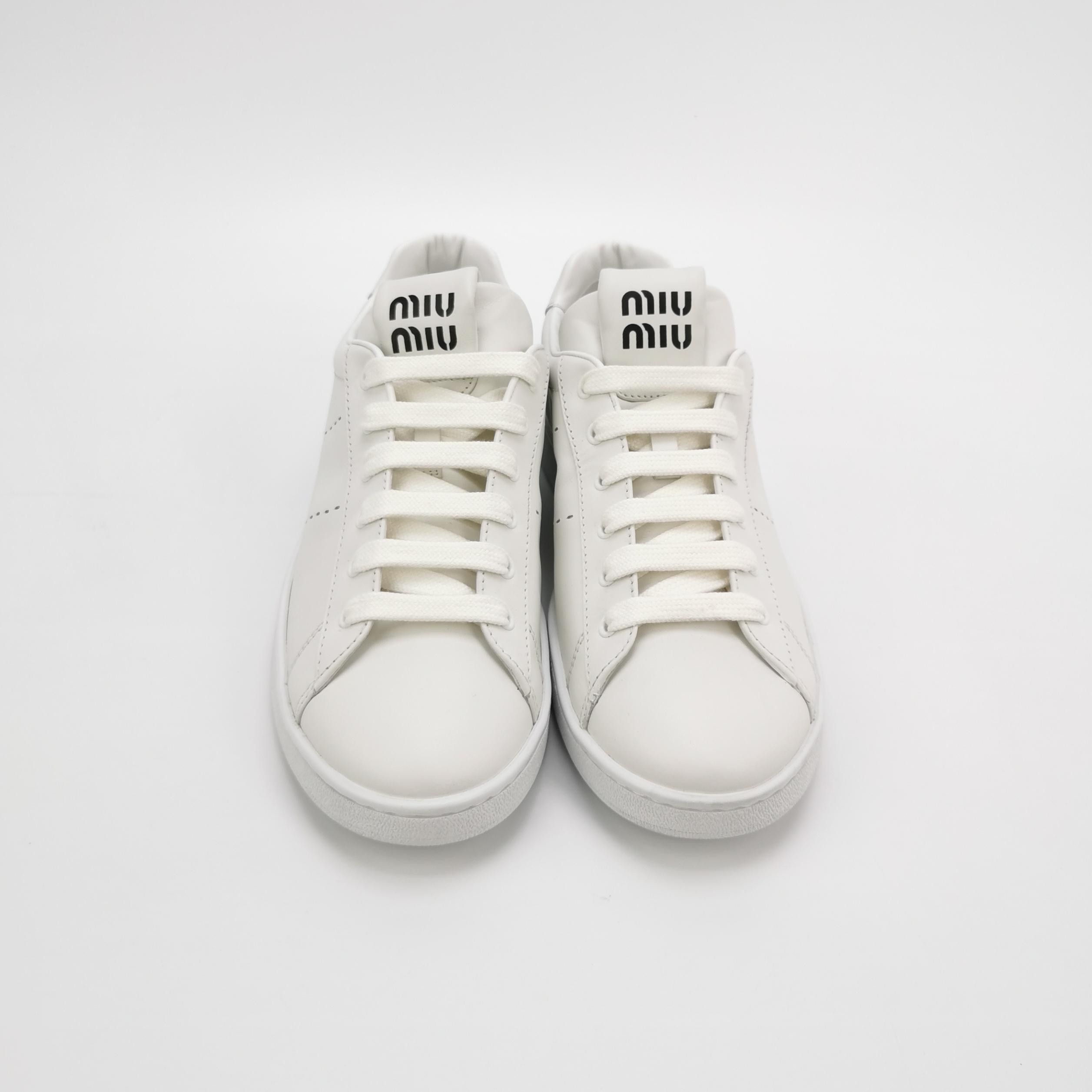 Miu Miu Miu Miu Men 10 Lowtop Sneakers Size US 10 / EU 43 - 3 Thumbnail