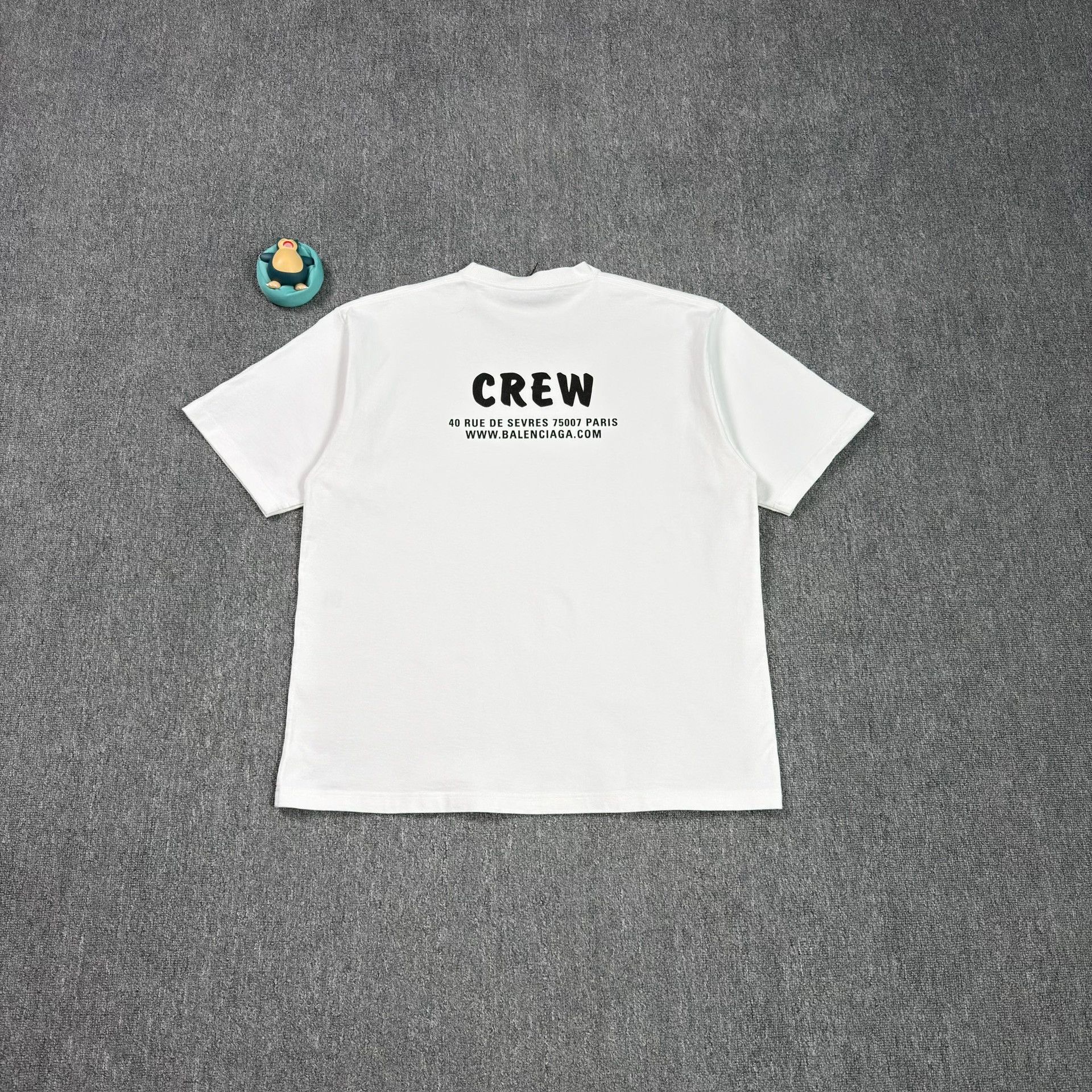 Balenciaga Balenciaga Crew Logo T-Shirt Size M Size US M / EU 48-50 / 2 - 3 Thumbnail
