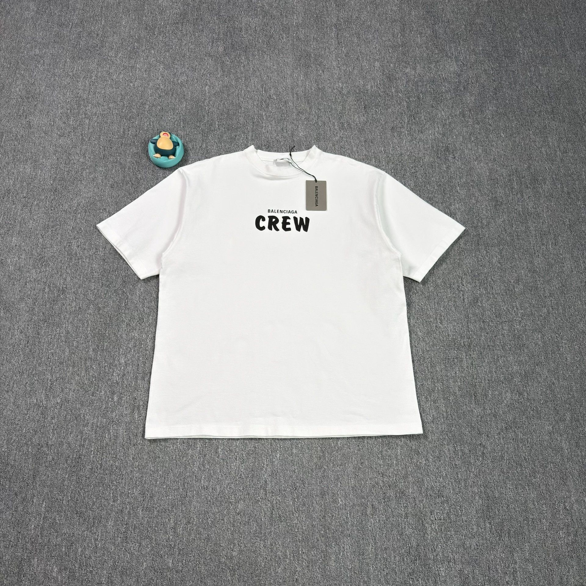 Balenciaga Balenciaga Crew Logo T-Shirt Size M Size US M / EU 48-50 / 2 - 2 Thumbnail