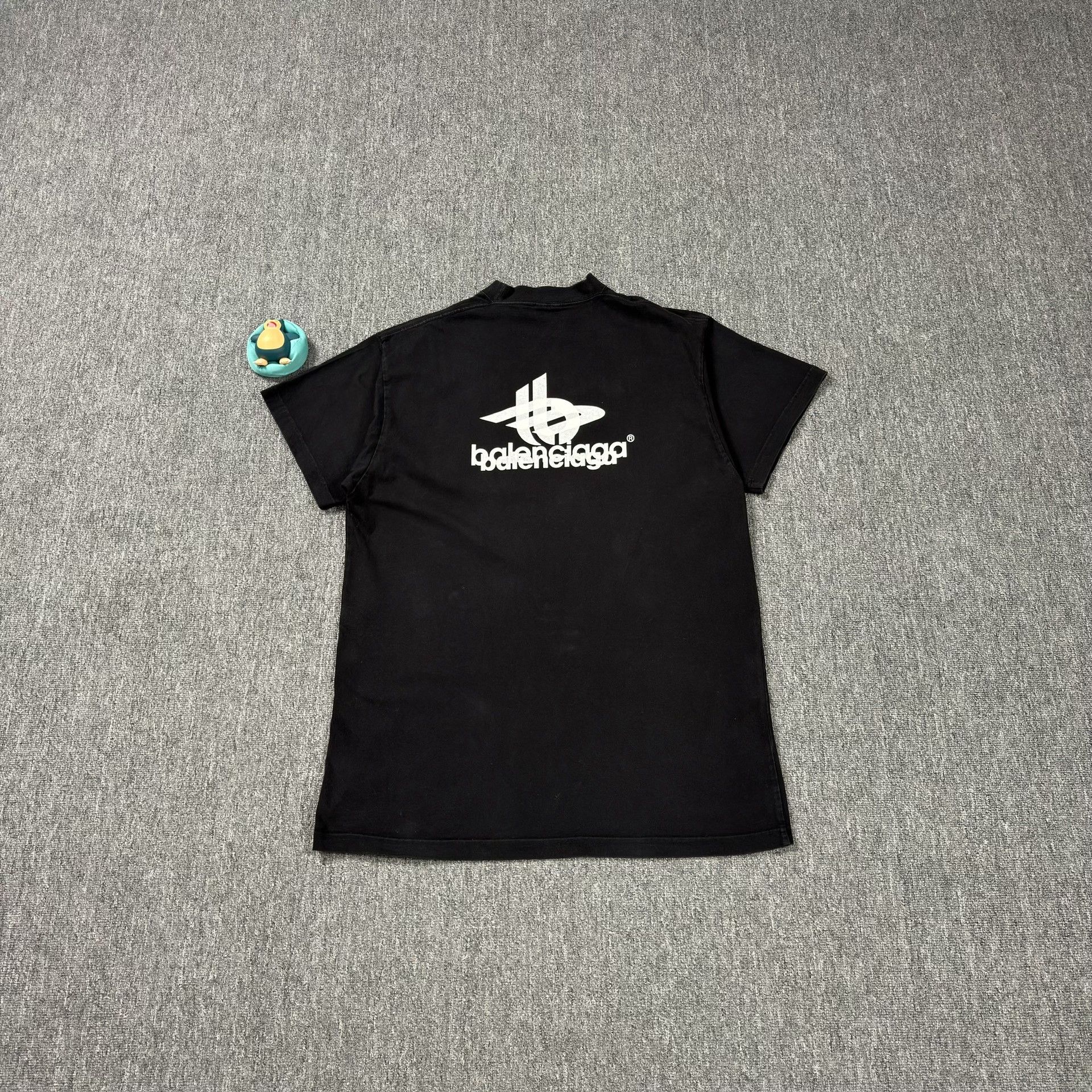 Balenciaga Balenciaga Phantom Logo T-Shirt Size S Size US S / EU 44-46 / 1 - 9 Thumbnail