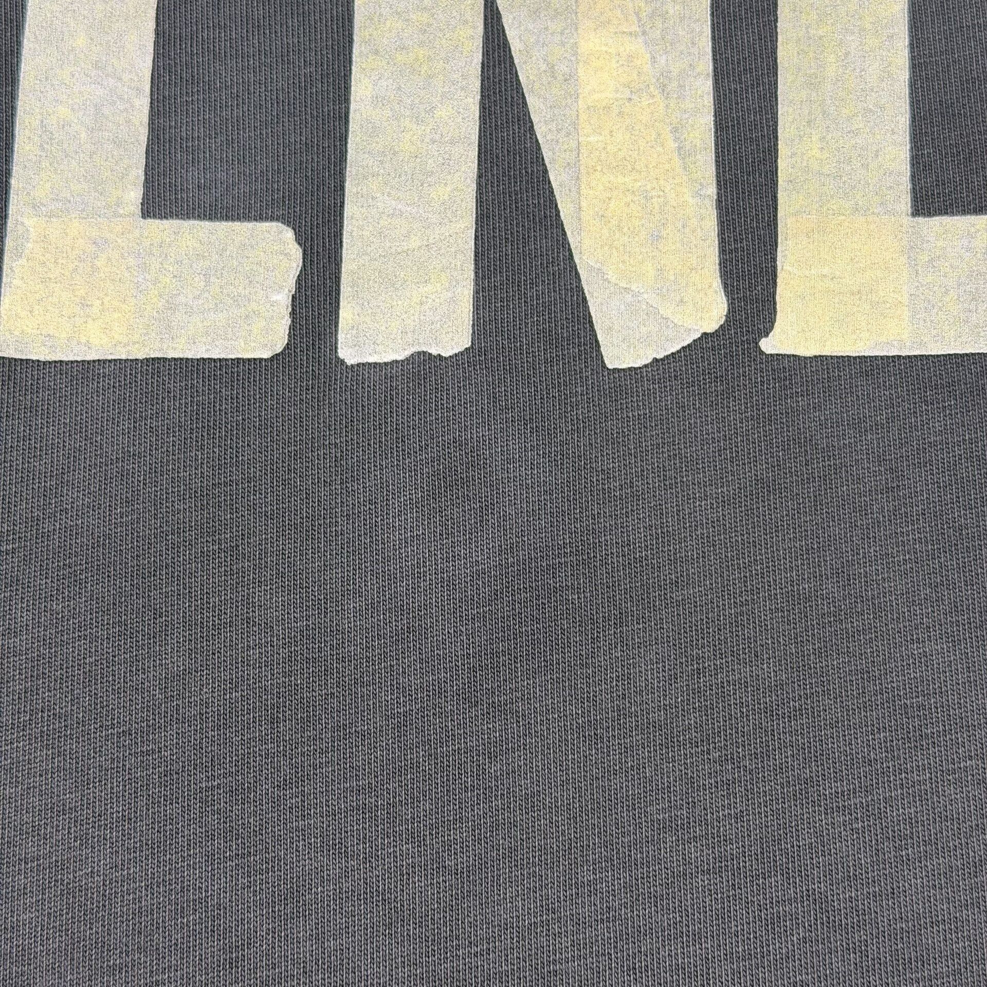 Balenciaga Balenciaga Yellow Tape Logo T-Shirt Size L Size US L / EU 52-54 / 3 - 6 Thumbnail
