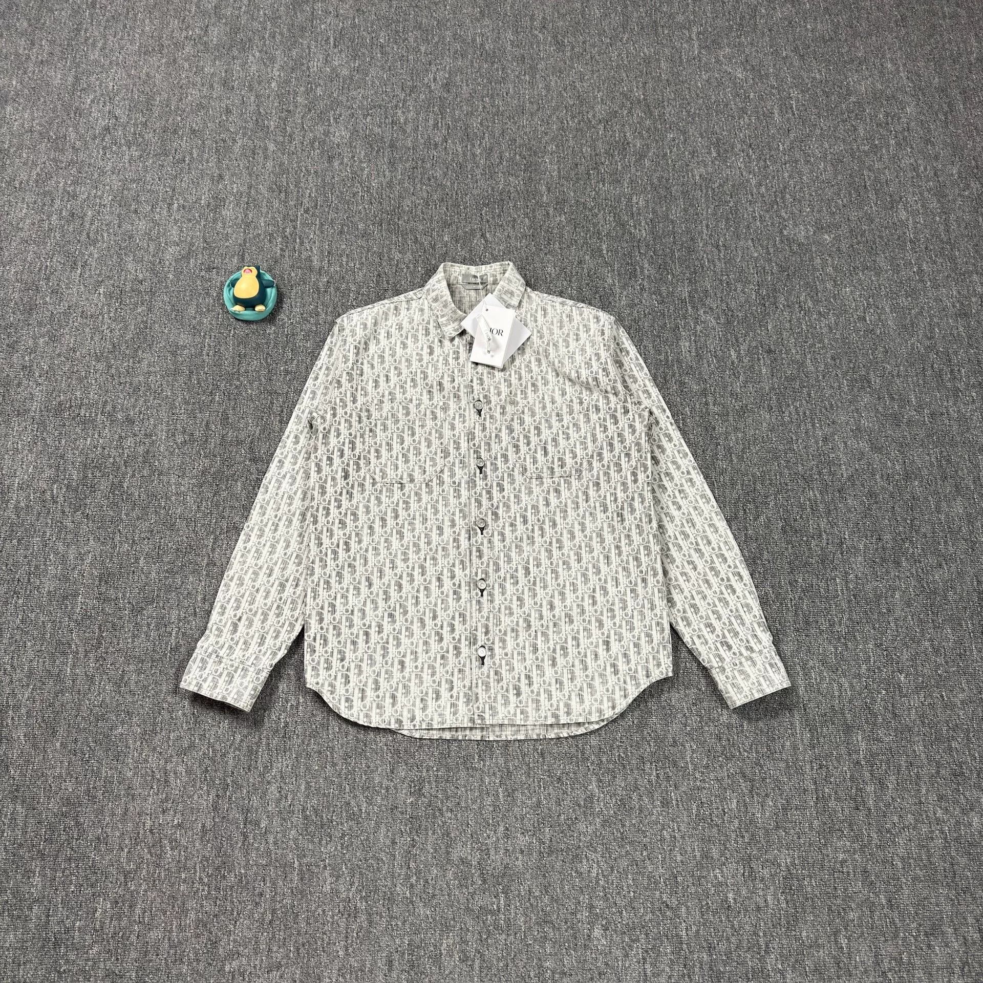 Dior Dior Oblique Patterned Shirt Size S Size US S / EU 44-46 / 1 - 2 Thumbnail