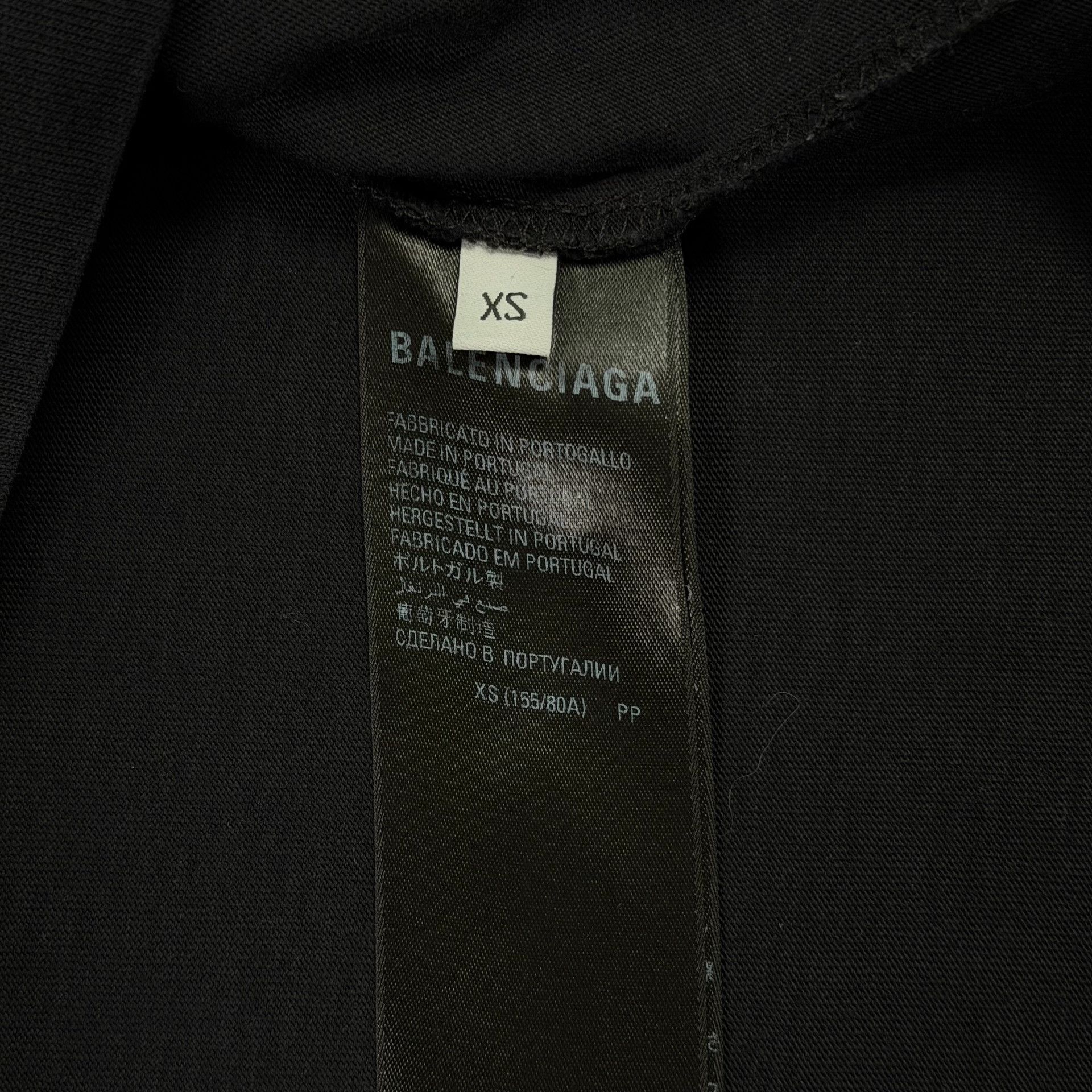 Balenciaga Balenciaga Masking Tape Logo T-Shirt Size XS Size US XS / EU 42 / 0 - 8 Thumbnail