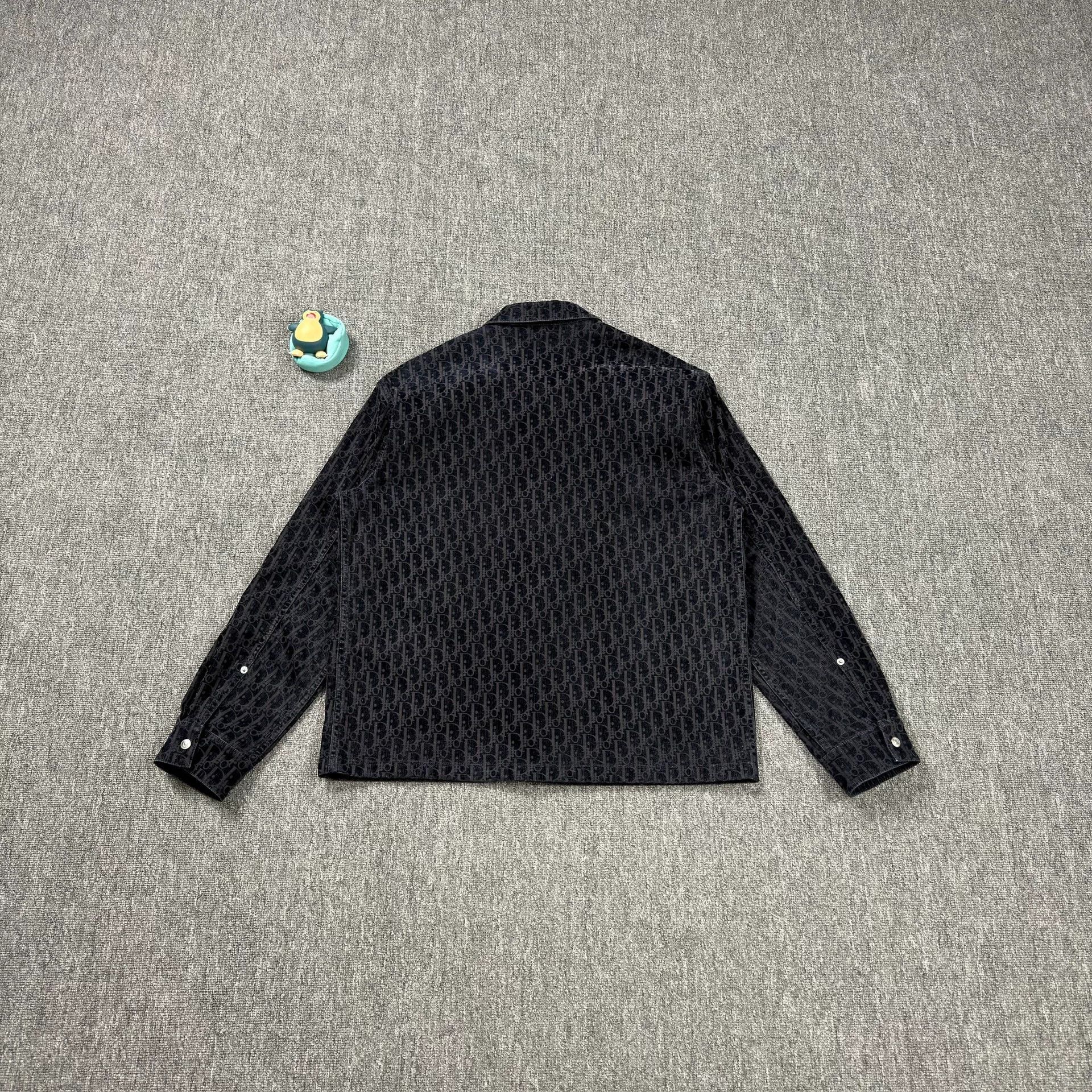 Dior Dior Oblique Flocked Overshirt Size 50 Size US M / EU 48-50 / 2 - 8 Thumbnail