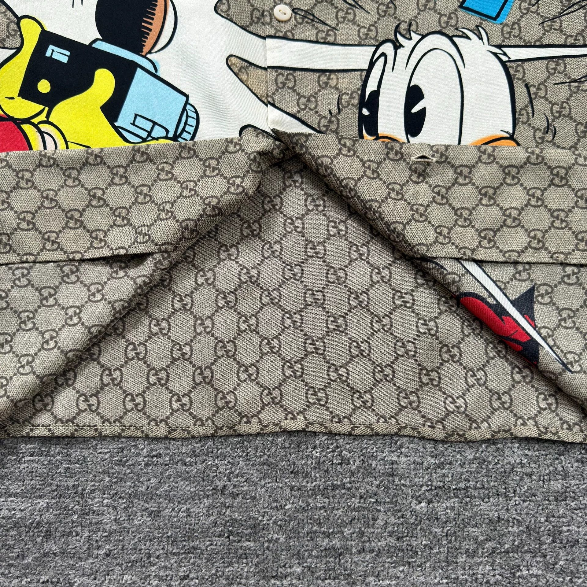 Gucci Gucci x Disney GG Monogram Shirt Size XS Size US XS / EU 42 / 0 - 4 Thumbnail