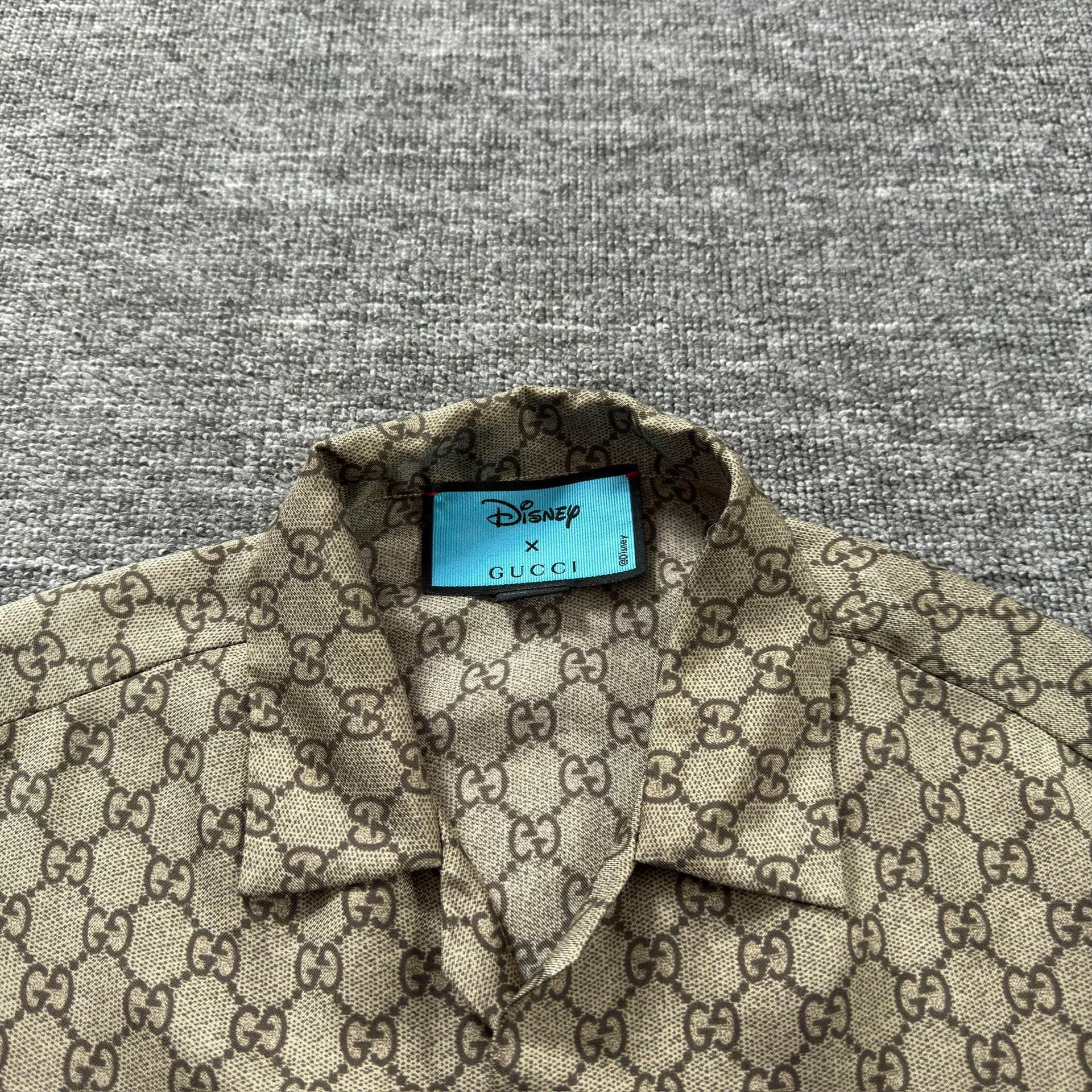 Gucci Gucci x Disney GG Monogram Shirt Size XS Size US XS / EU 42 / 0 - 3 Thumbnail
