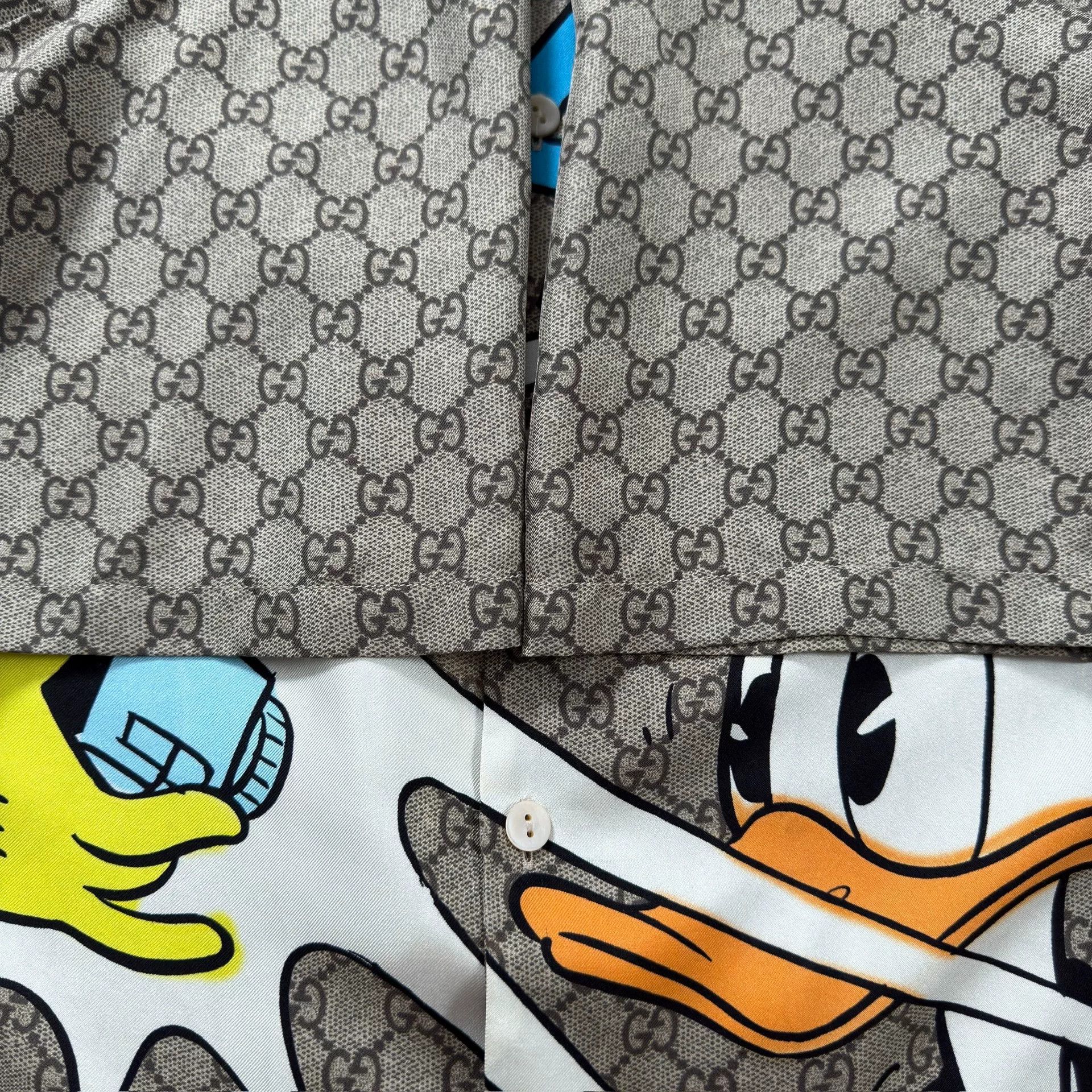 Gucci Gucci x Disney GG Monogram Shirt Size XS Size US XS / EU 42 / 0 - 5 Thumbnail